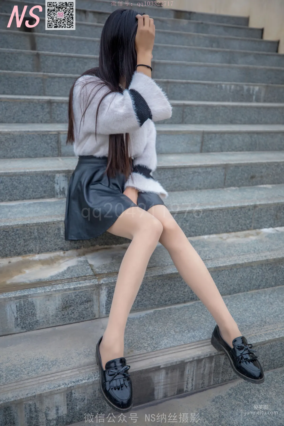 雨佳《丝袜学记》 [纳丝摄影] 写真集61