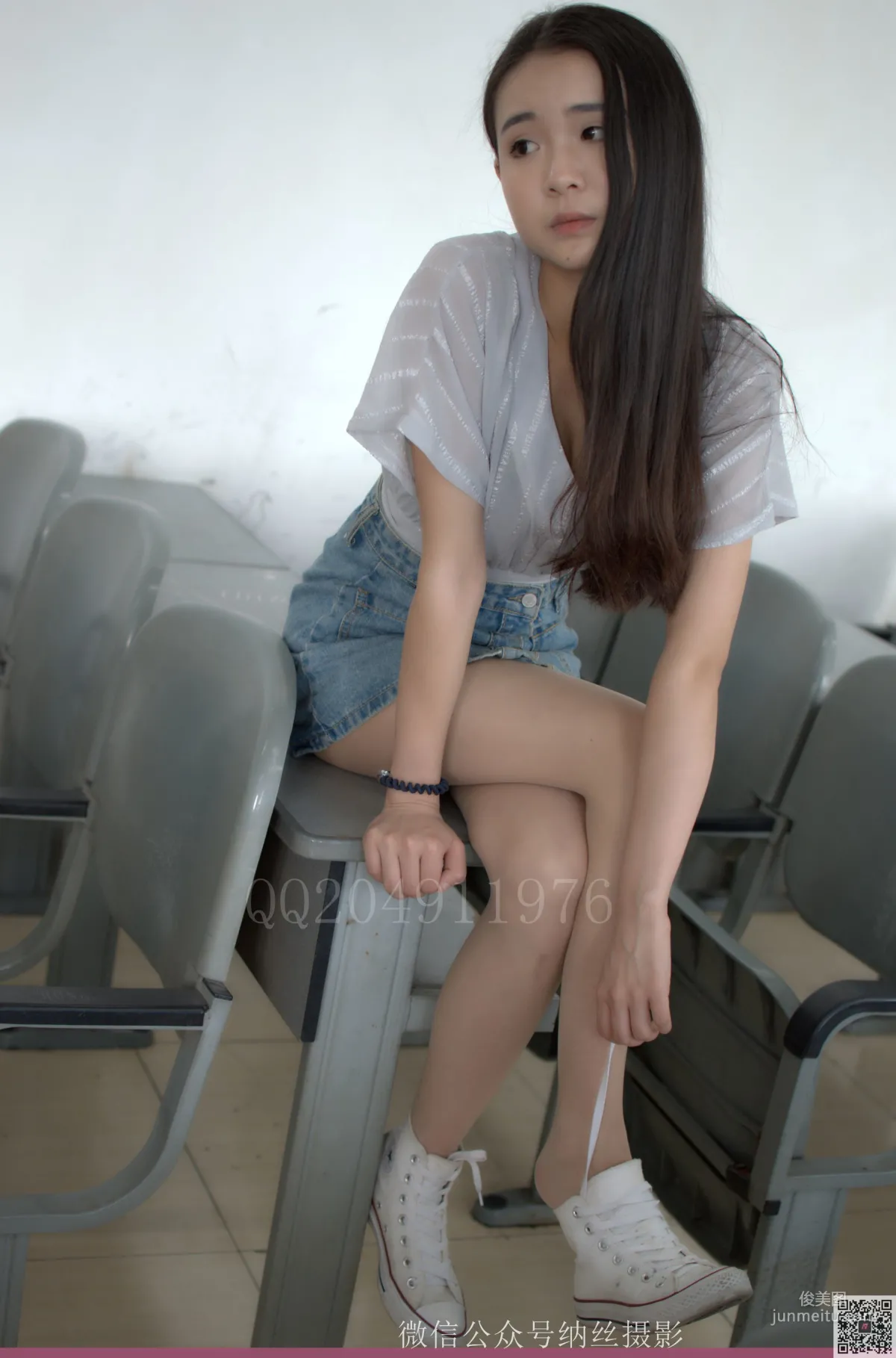 刘瑞儿《教室肉丝》 [纳丝摄影] NO.018 写真集21