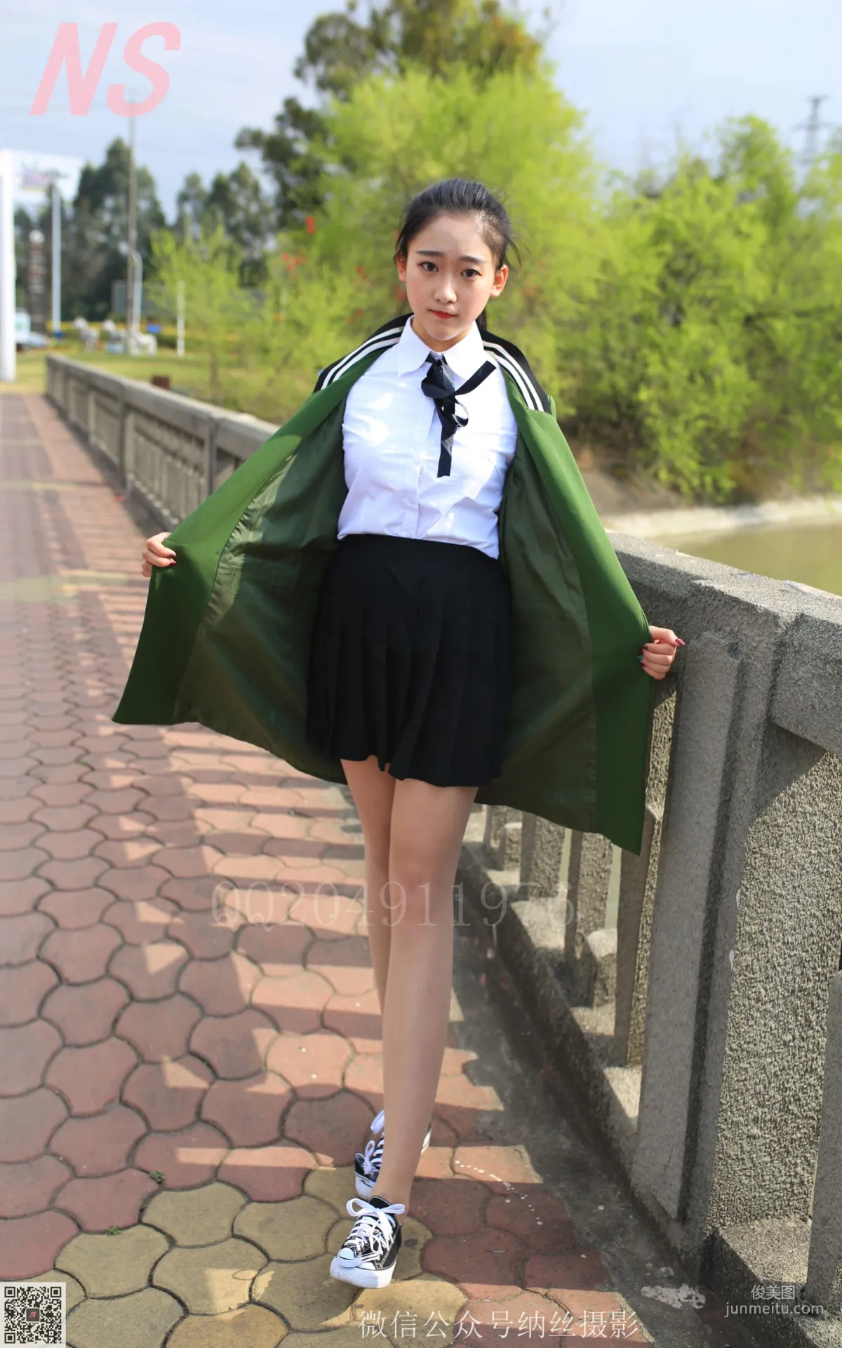 A＋妹《学妹肉丝》 [纳丝摄影] NO.122 写真集6