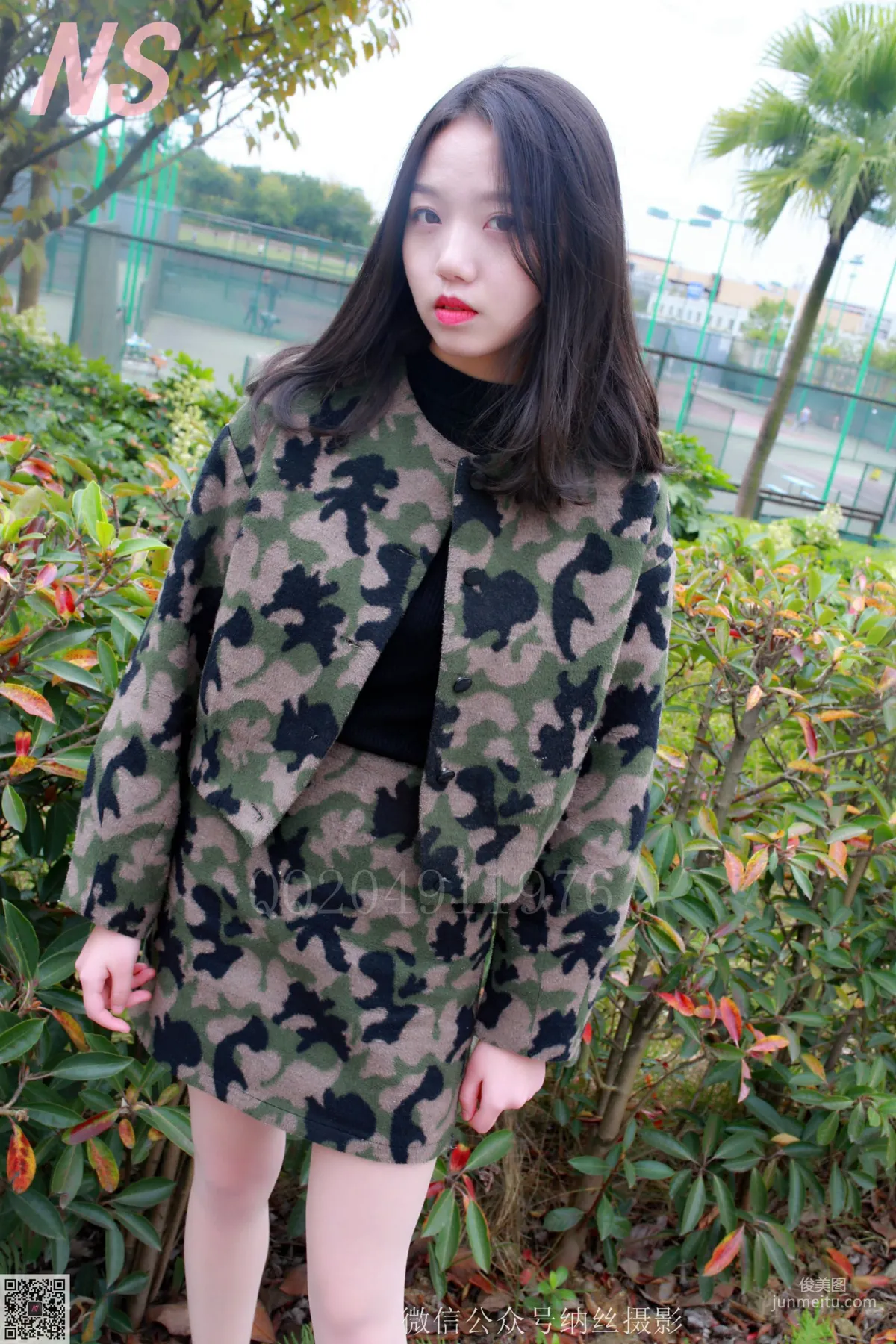 Wei Wei 'Camouflage Girl Outdoor Silk Stockings' [NASI] NO.095 Photo Set photo 12