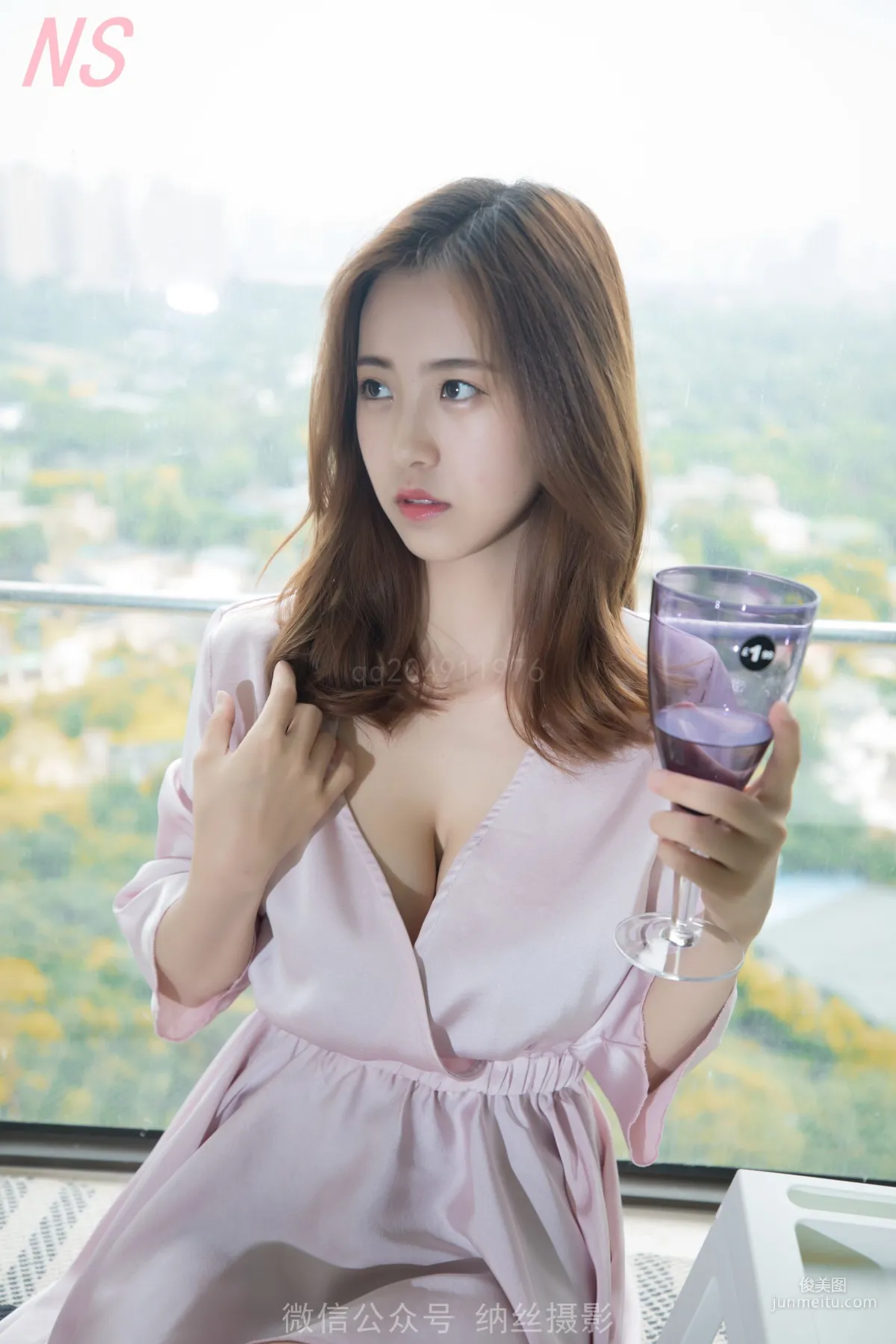 Beauty Streamer Han Shuang, Pajama Temptation [NASI] Photo Set photo 6