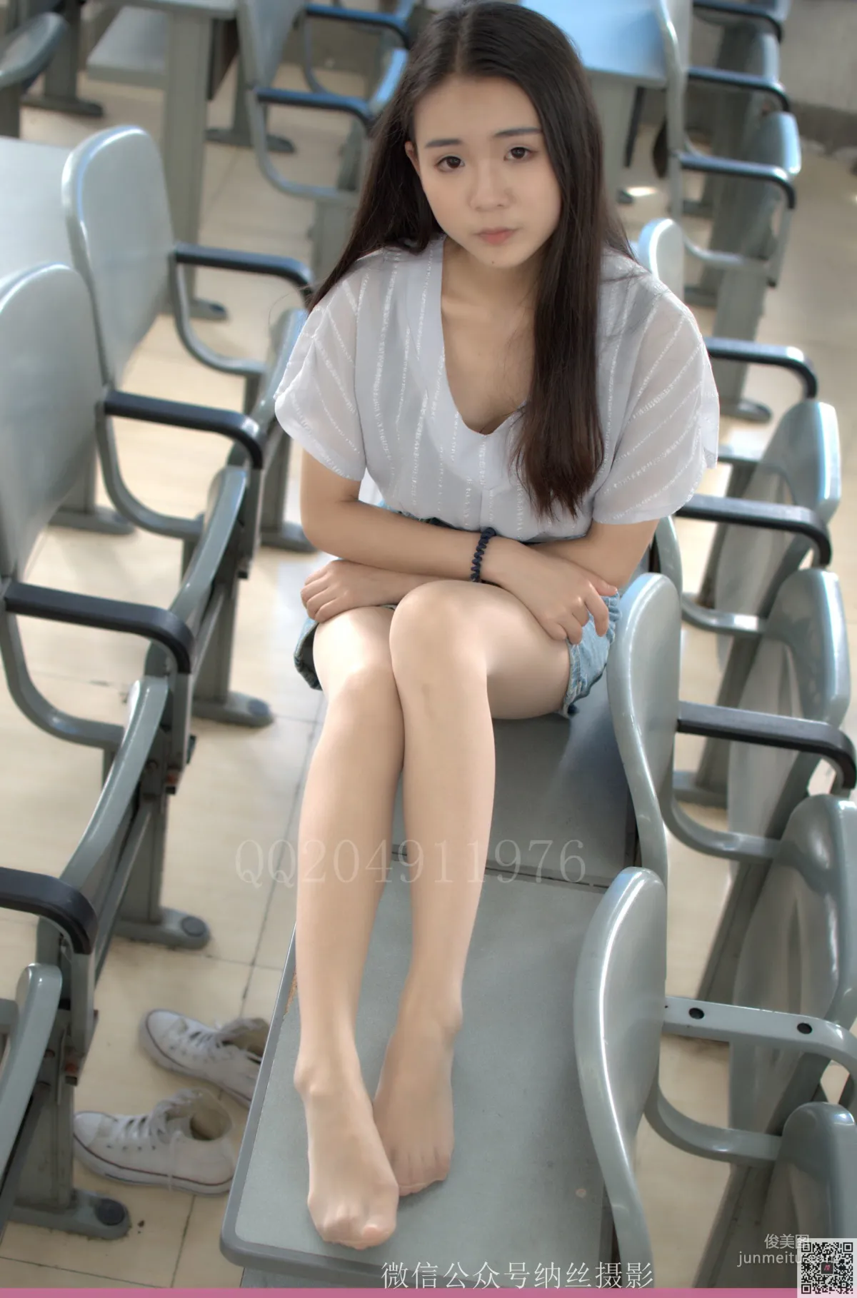刘瑞儿《教室肉丝》 [纳丝摄影] NO.018 写真集35
