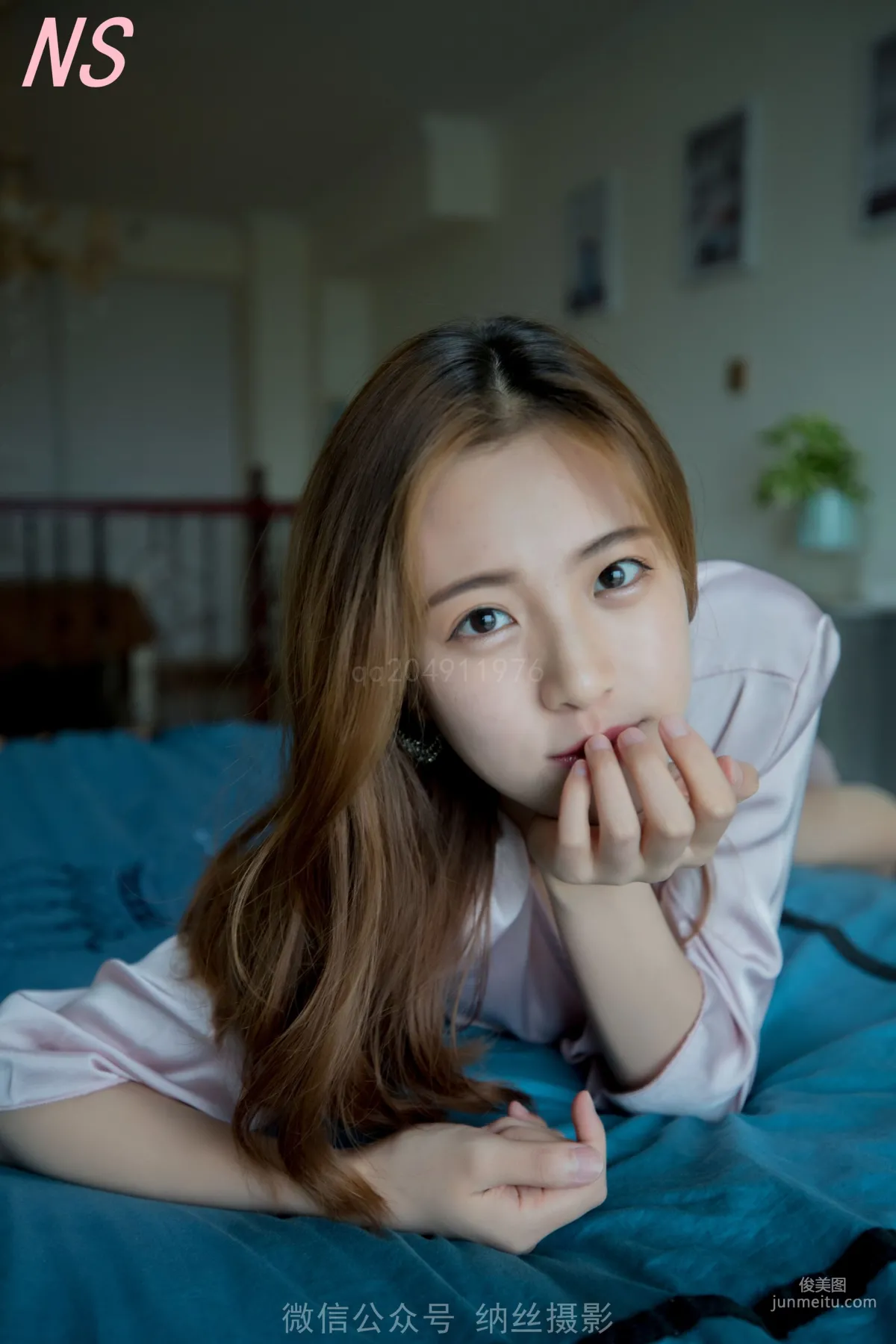 Beauty Streamer Han Shuang, Pajama Temptation [NASI] Photo Set photo 37