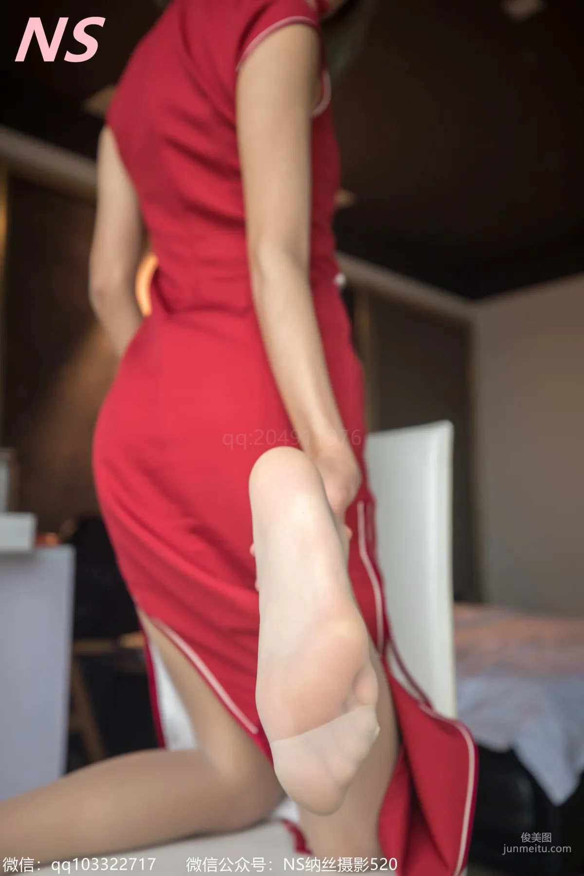 Zhang Ruoruo, Qipao and Stockings [NASI] Photo Set photo 82