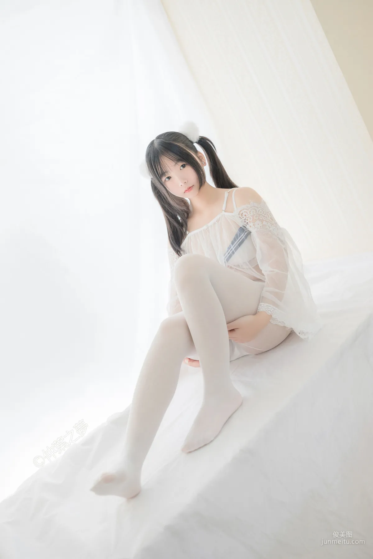 美代Miyo《透明白纱》 [轻兰映画] Grand.004 写真集5