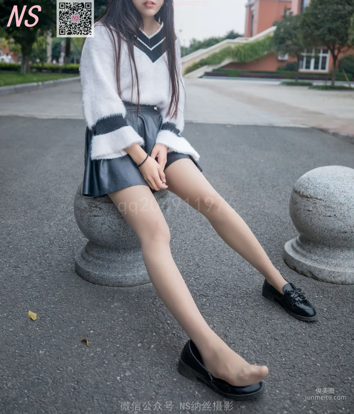 雨佳《丝袜学记》 [纳丝摄影] 写真集70