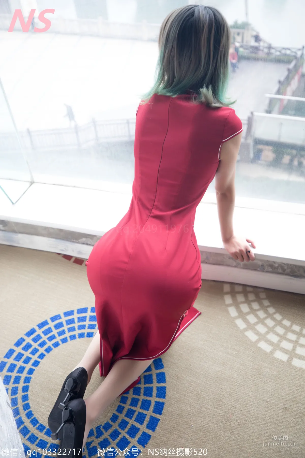 Zhang Ruoruo, Qipao and Stockings [NASI] Photo Set photo 16