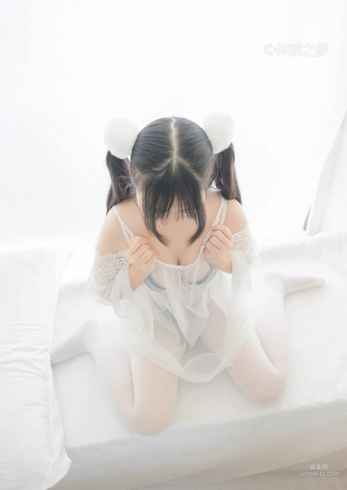 美代Miyo《透明白纱》 [轻兰映画] Grand.004 写真集25