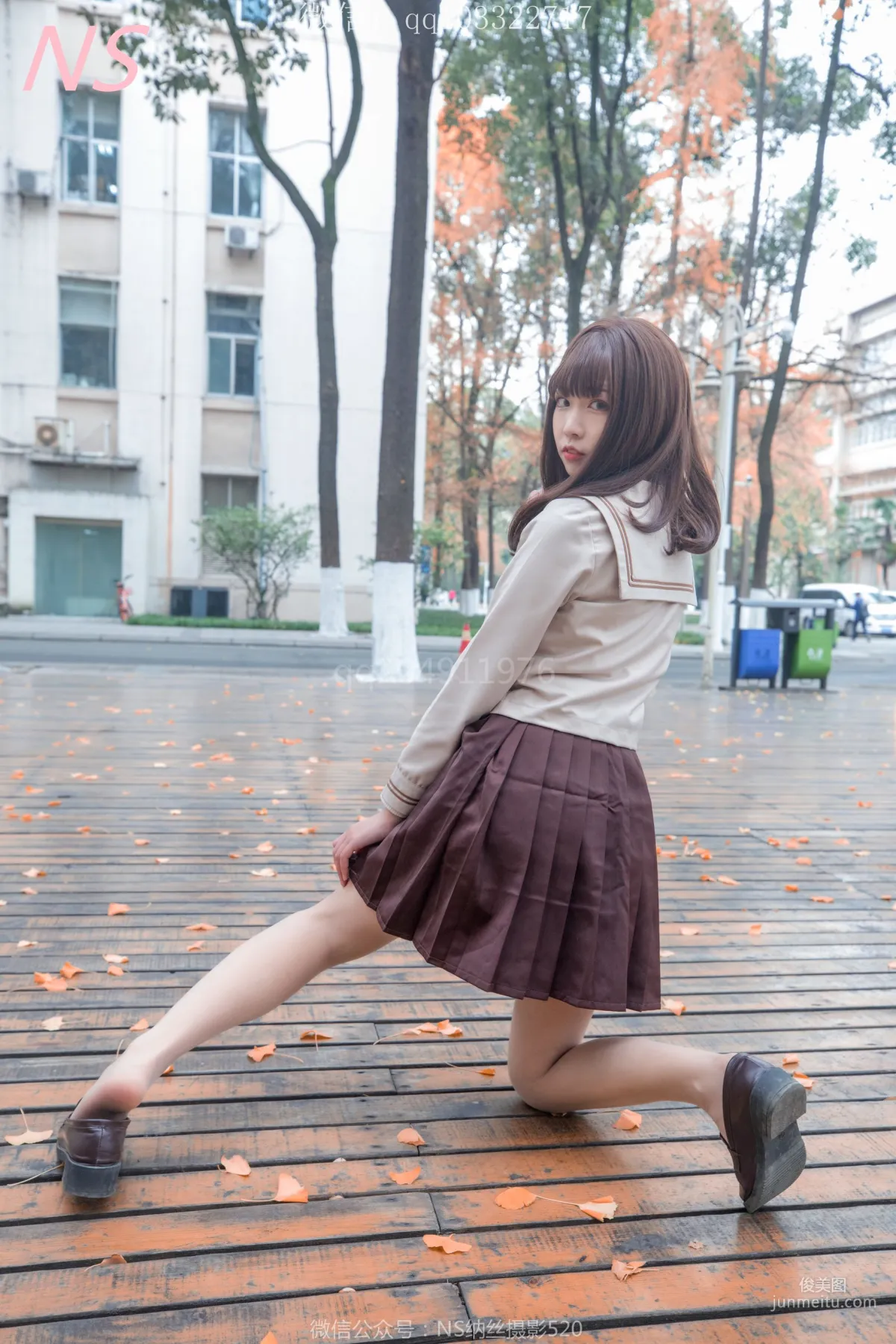 枫之少女《白丝肉丝萌萌哒的枫》 [纳丝摄影] 写真集64