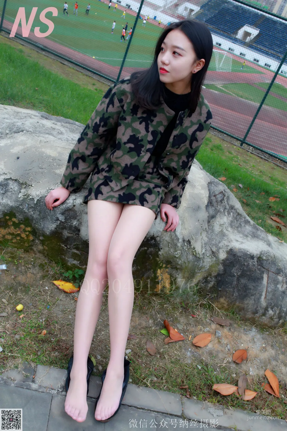Wei Wei 'Camouflage Girl Outdoor Silk Stockings' [NASI] NO.095 Photo Set photo 82