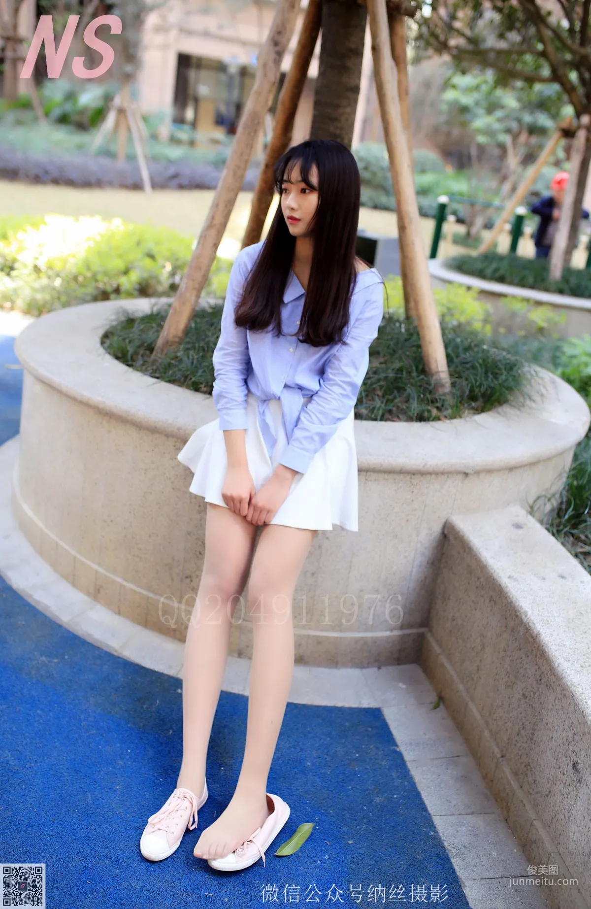 Li Minqi, Long Hair, Long Legs and Flesh Stockings [NASI] NO.120 Photo Set photo 29