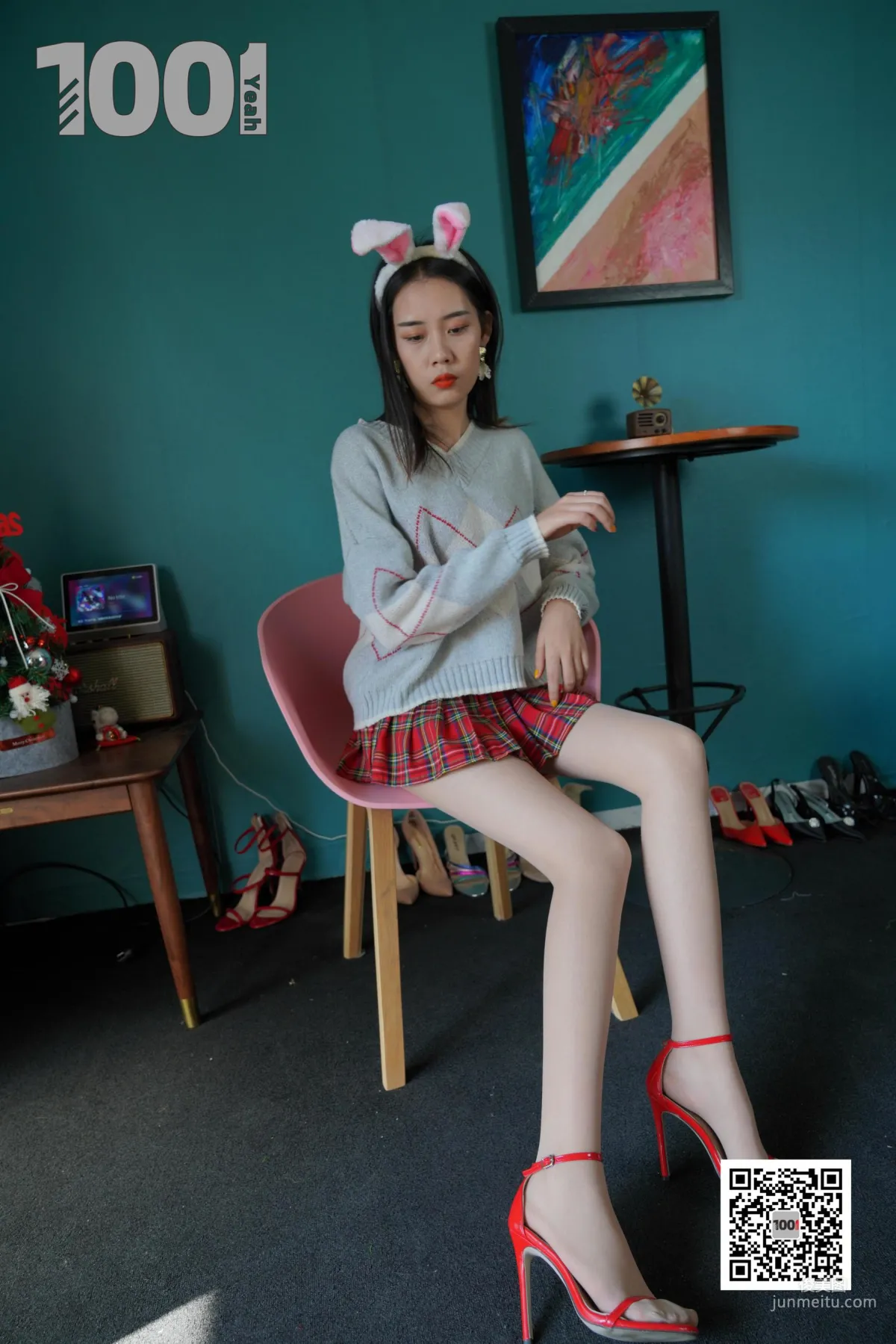 Xi Gua Condensed Capsule Christmas Special 2 [One Thousand and One Nights IESS] Stockings and Beautiful Legs Photo Set photo 31
