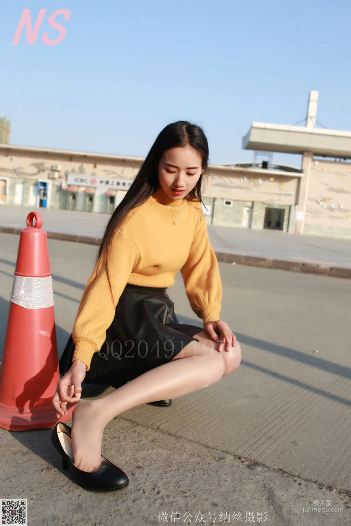 林小雅《皮裙肉丝》 [纳丝摄影] NO.112 写真集47