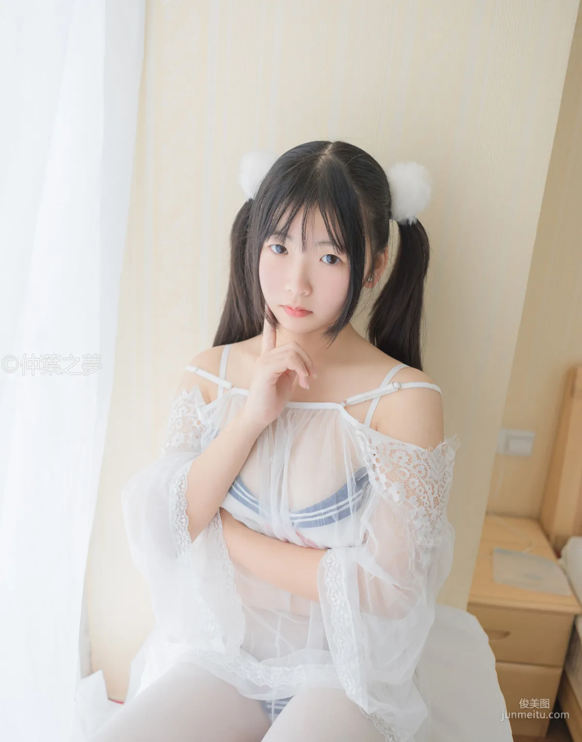美代Miyo《透明白紗》 [輕蘭映畫] Grand.004 寫真集 14