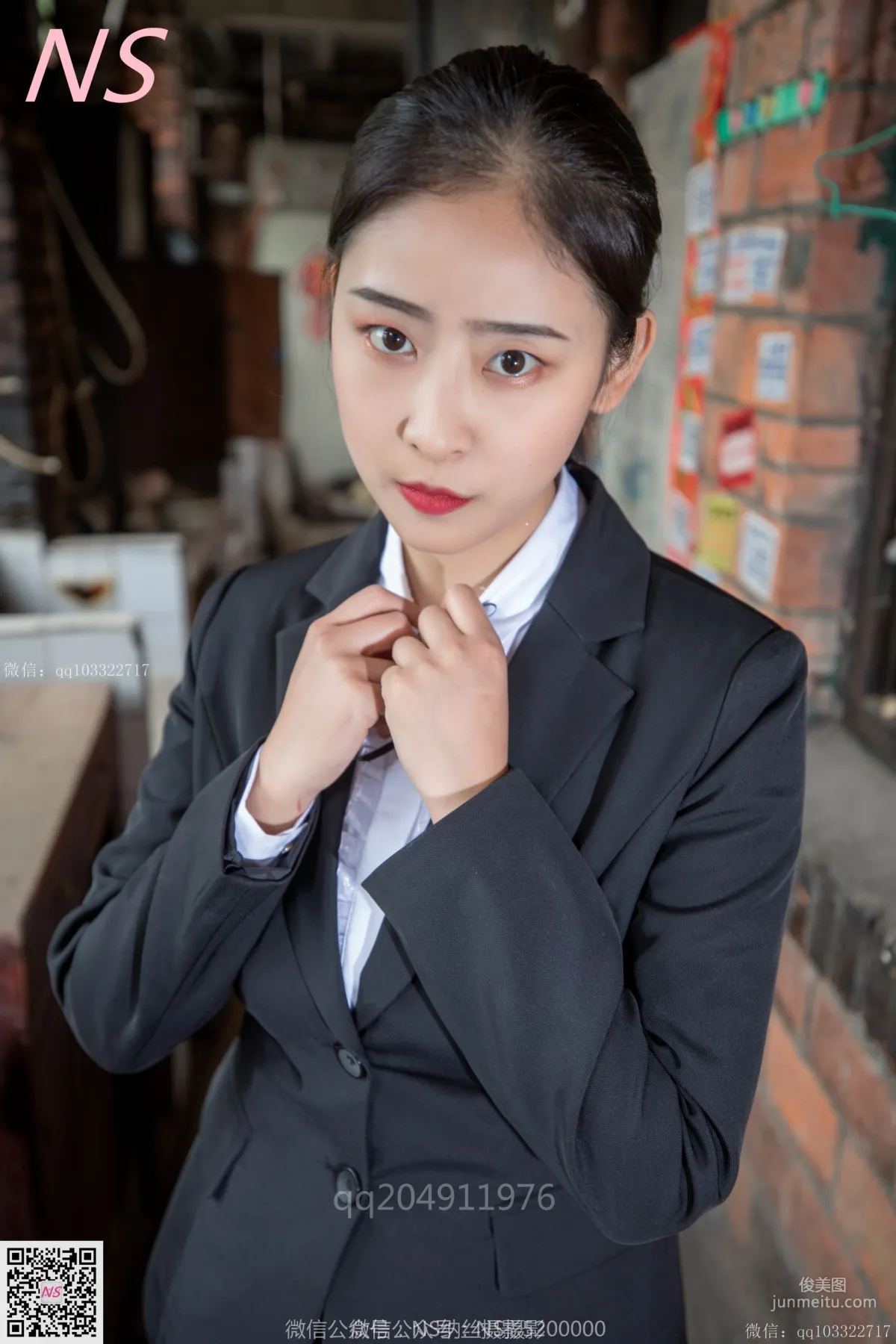 赵小晨《职业丝袜装》 [纳丝摄影] 写真集17
