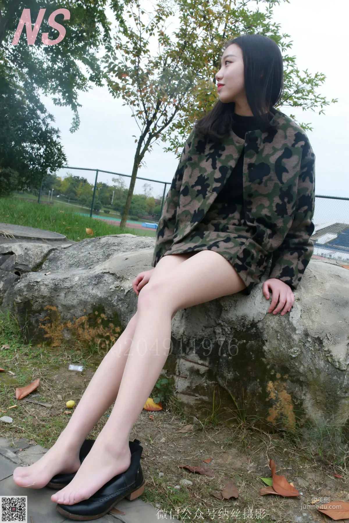 Wei Wei 'Camouflage Girl Outdoor Silk Stockings' [NASI] NO.095 Photo Set photo 32