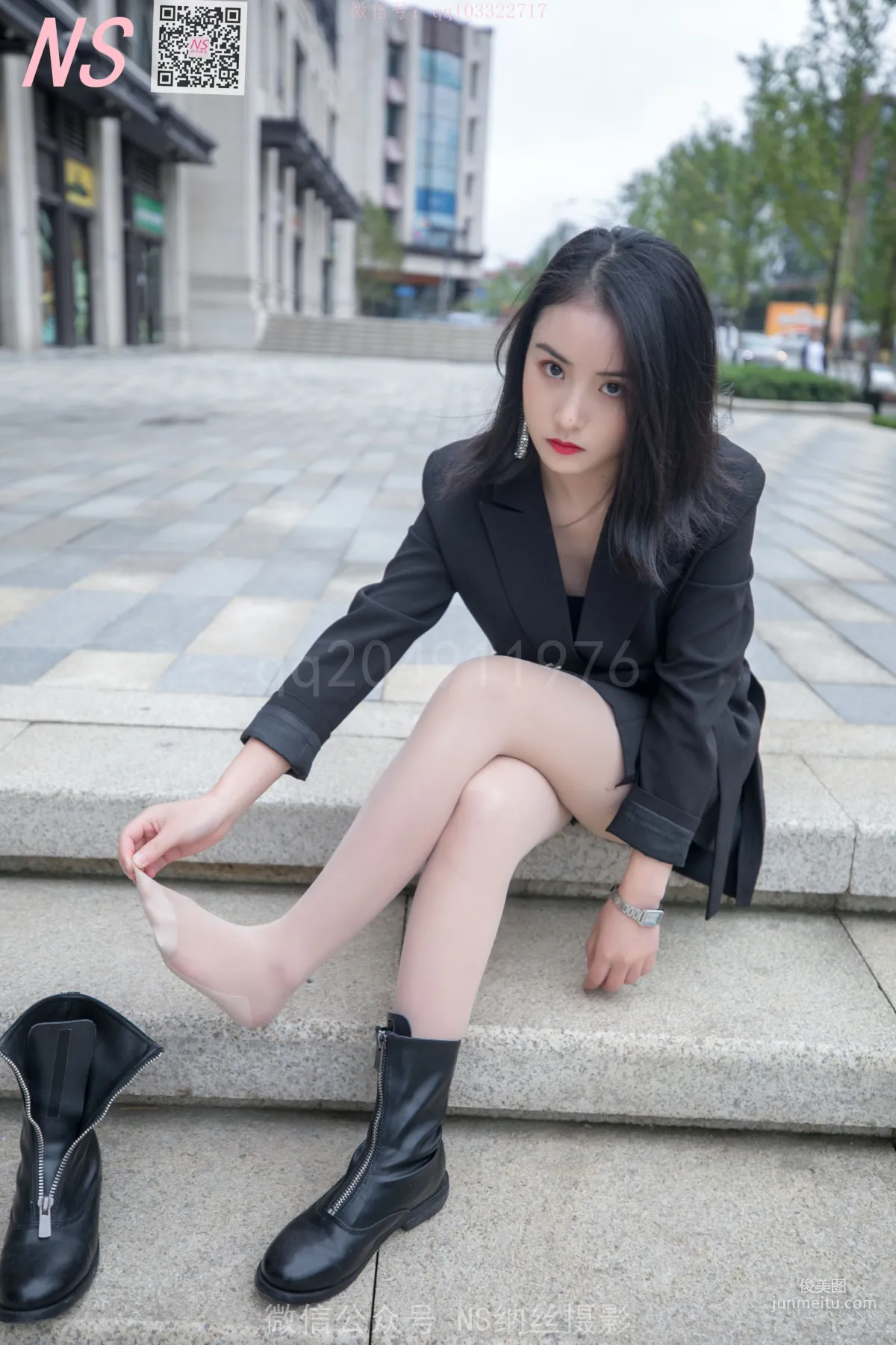 Yi Shuang "Special Wonderful Long Boots and Stockings" [NASI] Photo Set photo 27