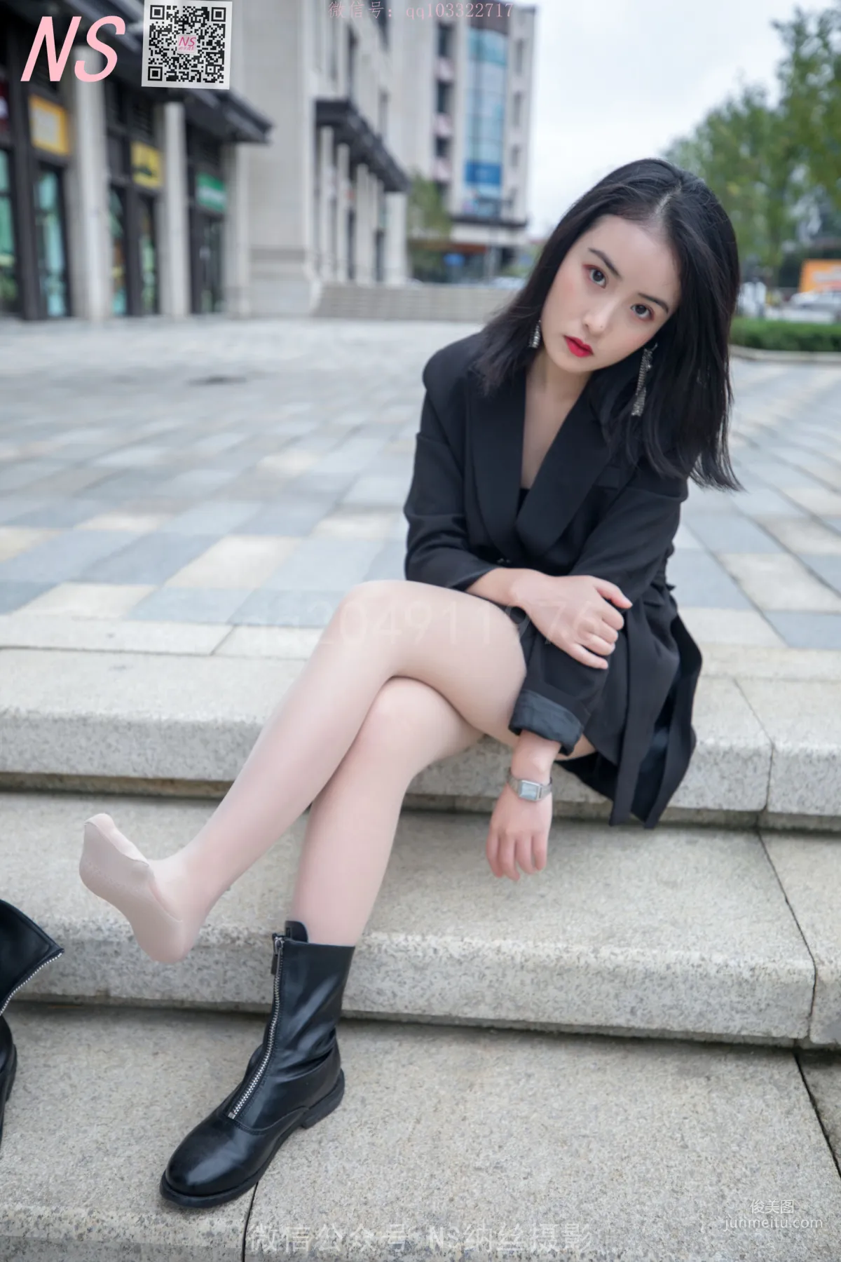 Yi Shuang "Special Wonderful Long Boots and Stockings" [NASI] Photo Set photo 32