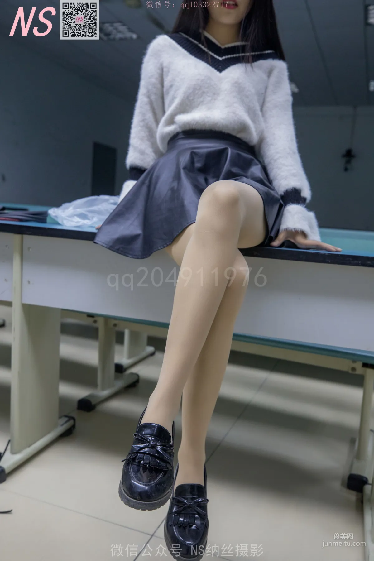 雨佳《丝袜学记》 [纳丝摄影] 写真集59