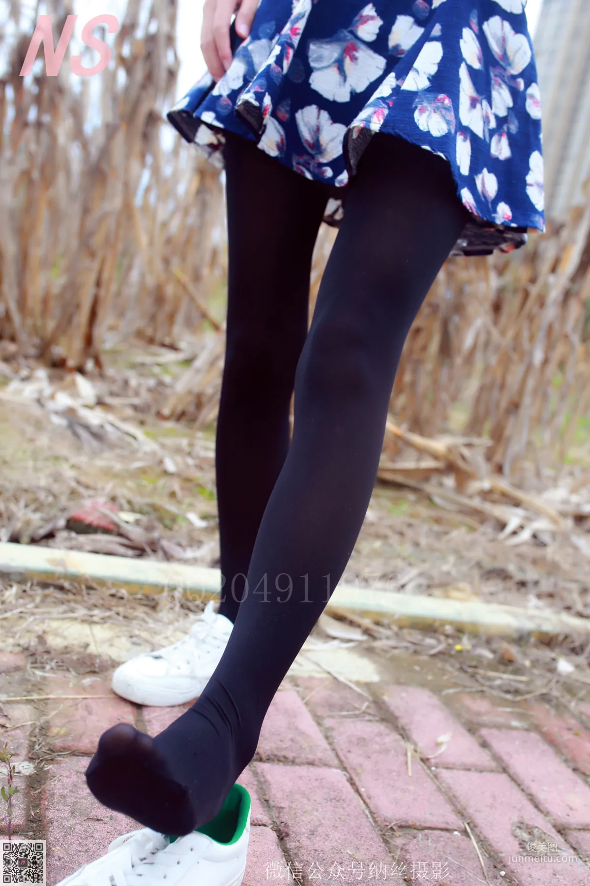 Chen Nuanyang "Denim Shorts, Black Stockings" [NASI] NO.061 Photo Set photo 8