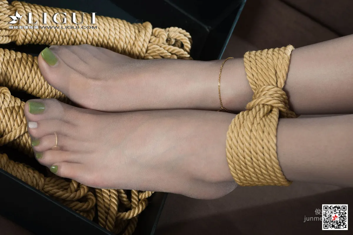 Tu Zi, Flight Attendant Rope Bondage [Ligui] Photo Set photo 64