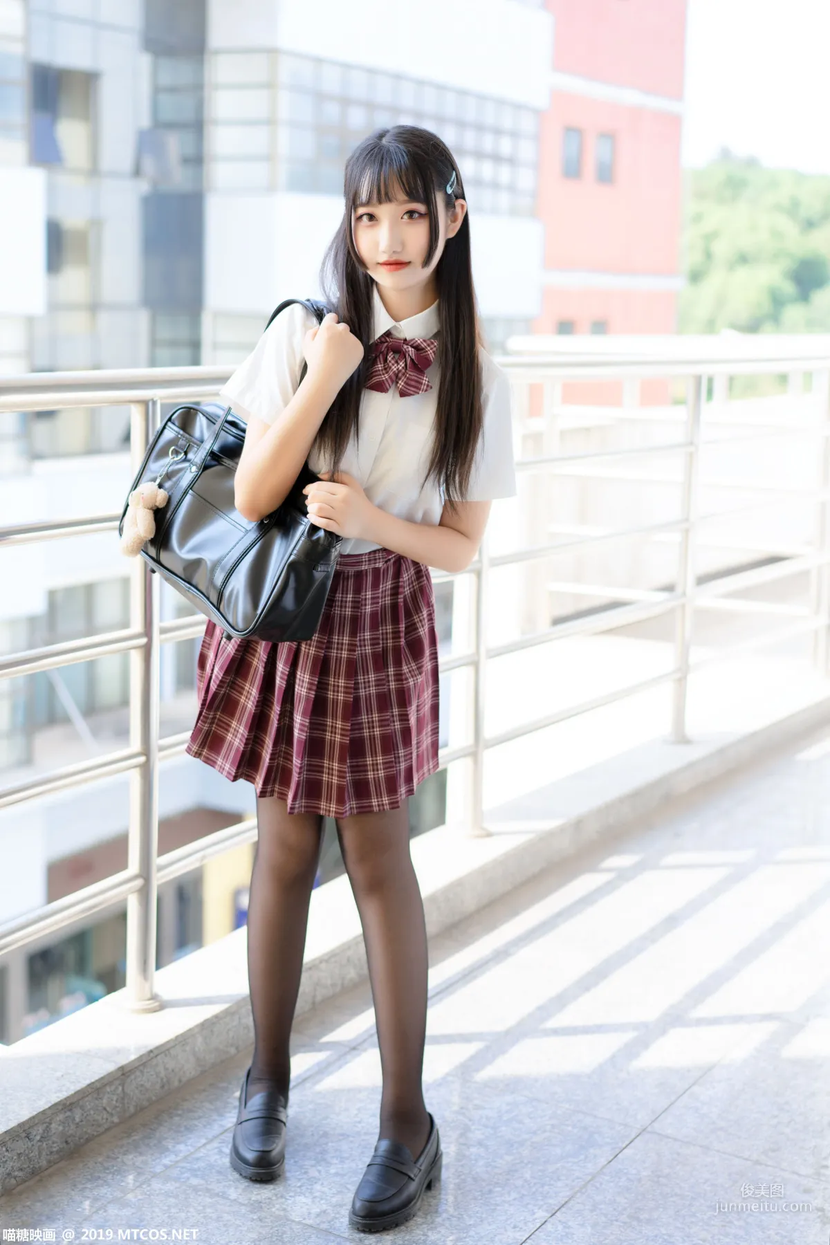 《长发JK萌妹》 [喵糖映画] VOL.023 写真集41