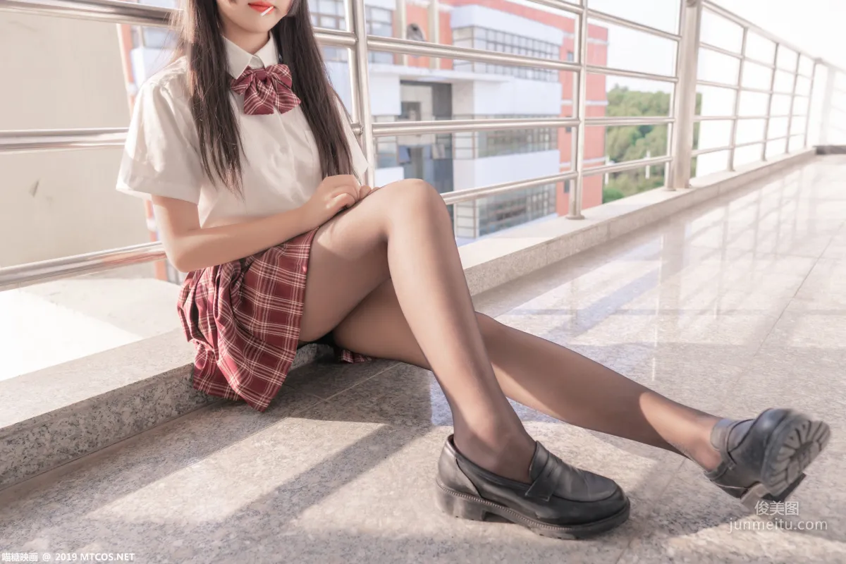 《長發JK萌妹》 [喵糖映畫] VOL.023 寫真集 4