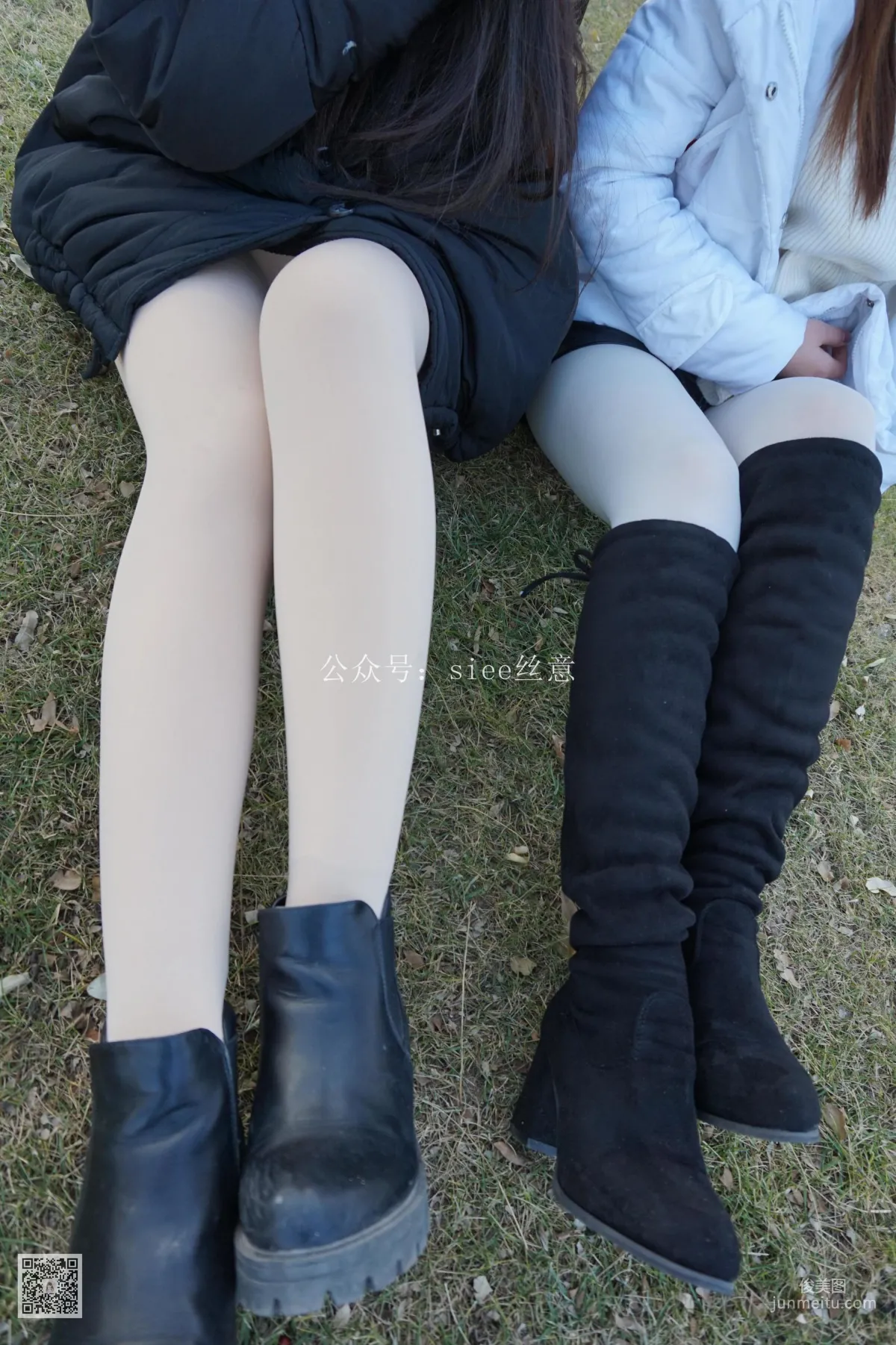 曦曦&思思《夕陽絲聊》 [絲意SIEE] No.042 寫真集 8