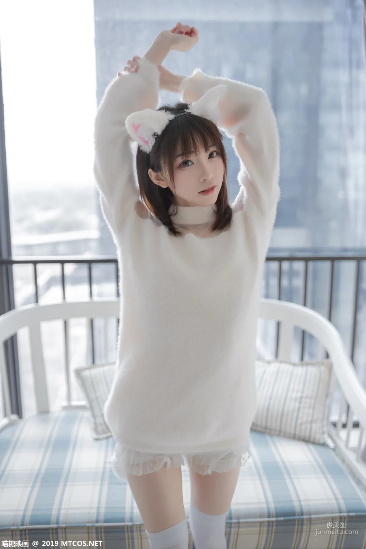 《白丝猫耳》 [喵糖映画] VOL.027 写真集16