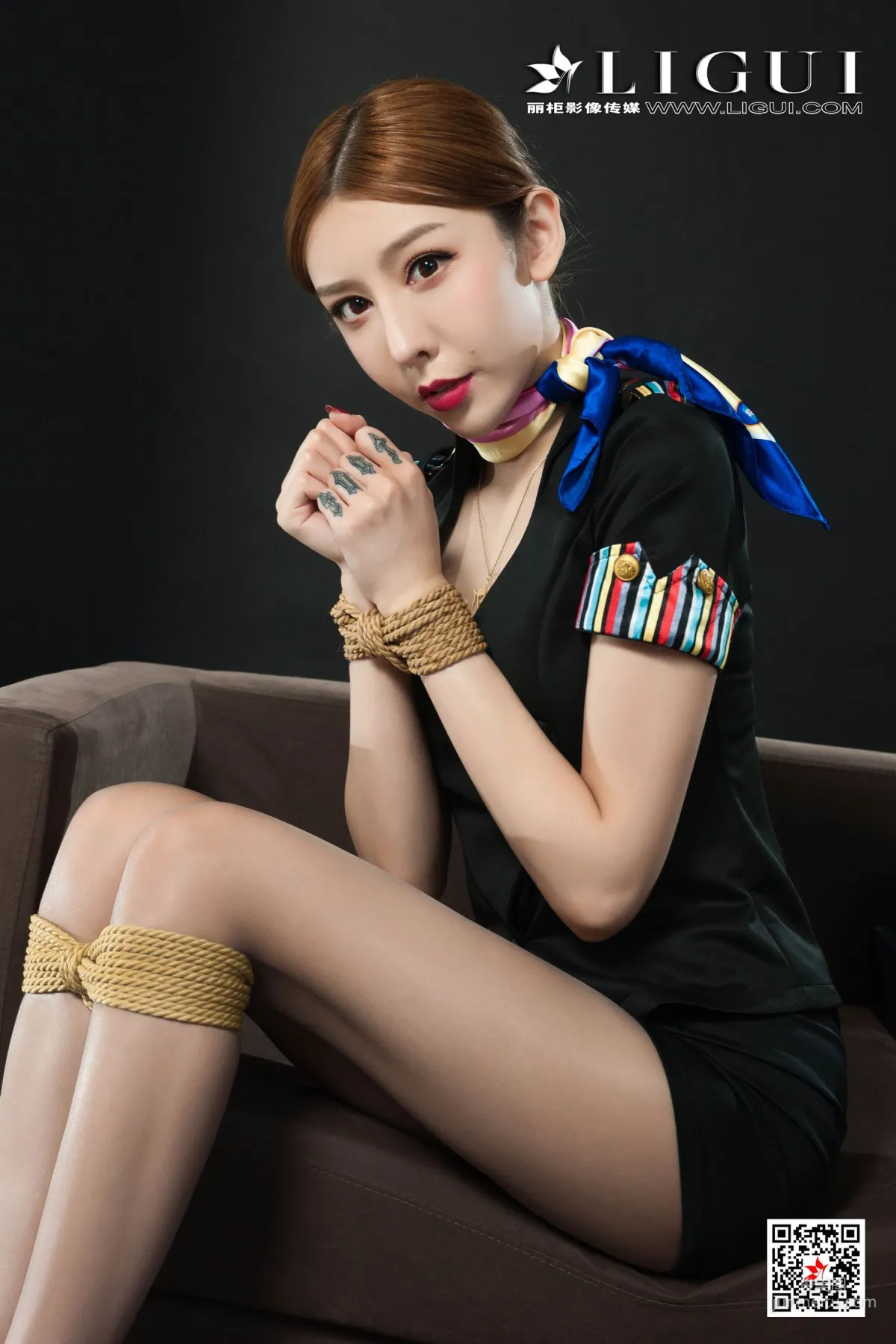 Tu Zi, Flight Attendant Rope Bondage [Ligui] Photo Set photo 30