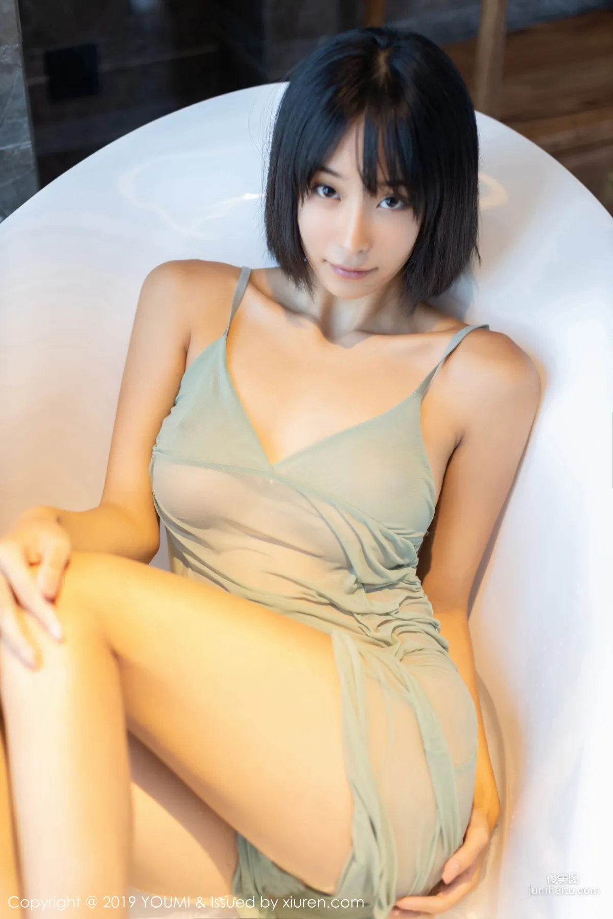 Lan Xia Akasha, Seductive Curves in the Bathroom [YouMi] Vol.370 Photo Set photo 32