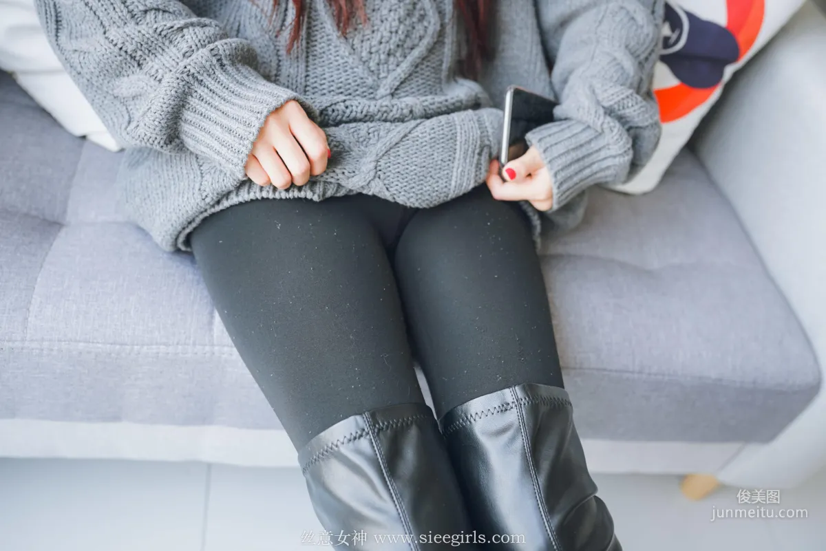 Qianqian, Autumn Not Yet Gone, Winter in Sight Again (Part 2) [SIEE] No.378 Photo Set photo 20