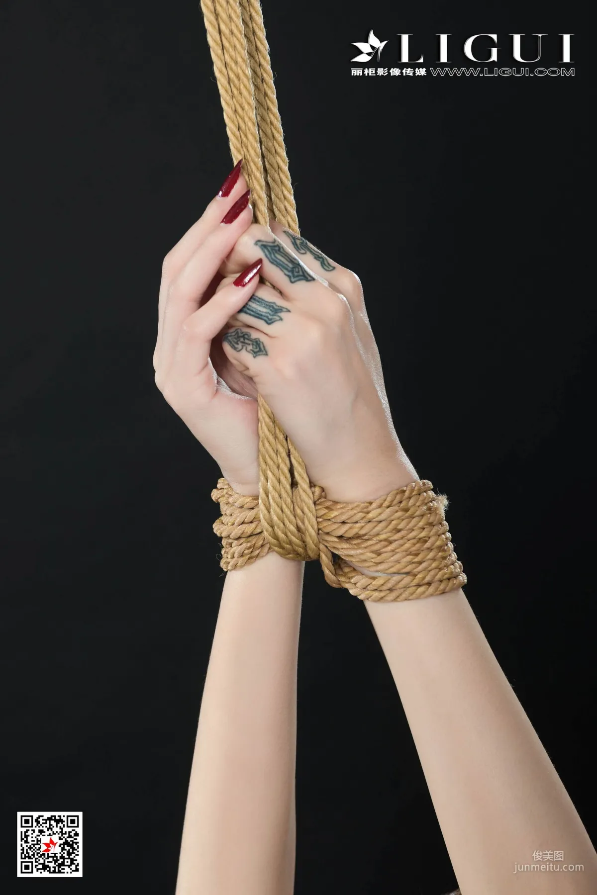 Tu Zi, Flight Attendant Rope Bondage [Ligui] Photo Set photo 4