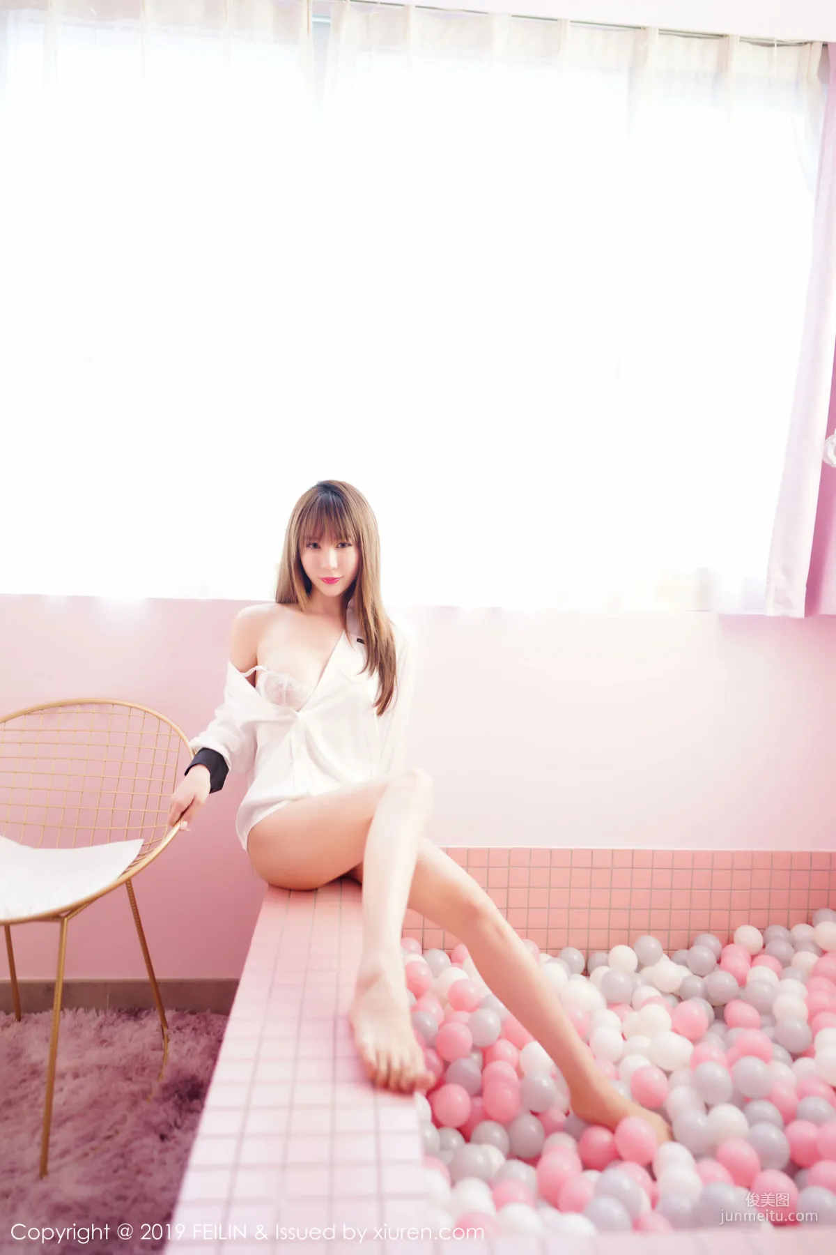 Cheng Zi, Sweet and Beautiful, Slender and Graceful Beauty [FeiLin] VOL.214 Photo Set photo 13