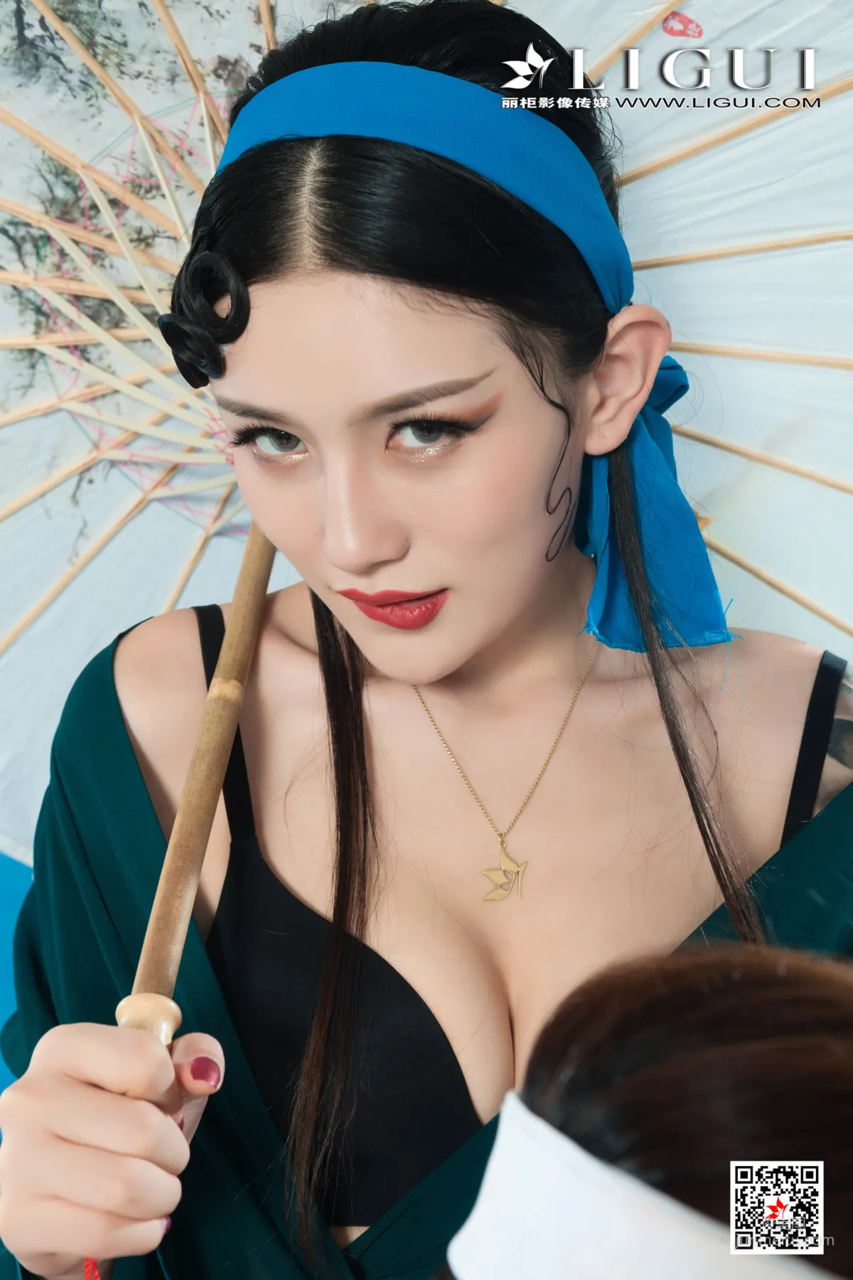 甜甜&雪糕《京劇絲襪姐妹花》 [麗櫃Ligui] 寫真集 7