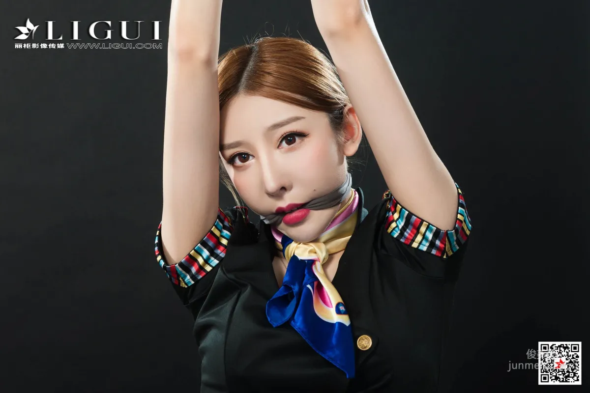 Tu Zi, Flight Attendant Rope Bondage [Ligui] Photo Set photo 66