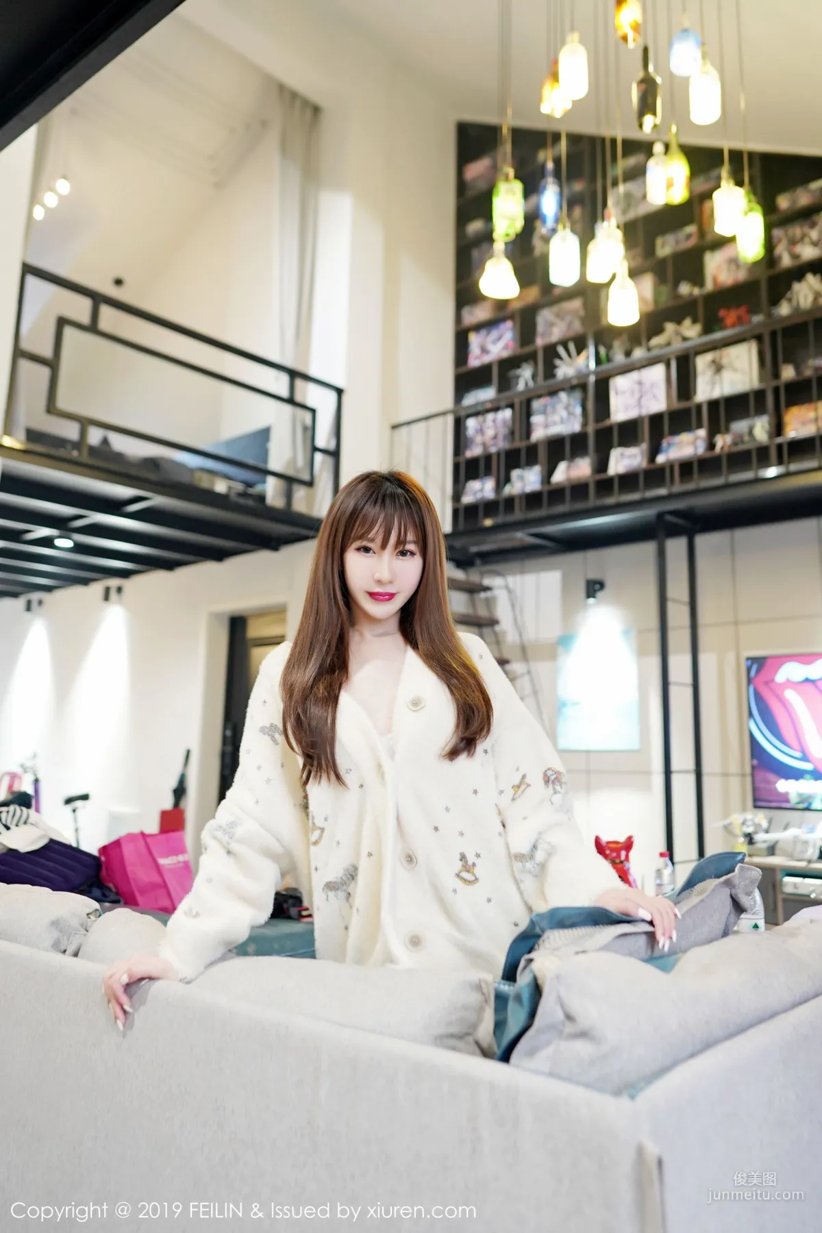 Cheng Zi, Sweet and Beautiful, Slender and Graceful Beauty [FeiLin] VOL.214 Photo Set photo 39