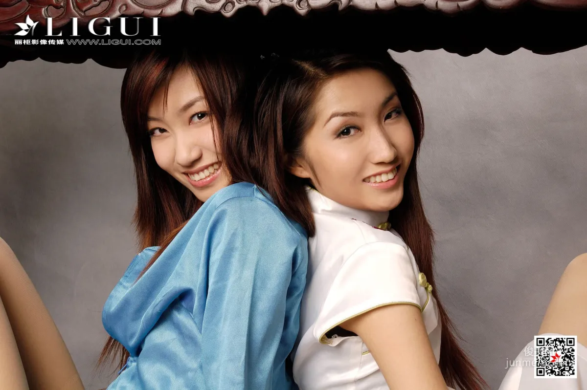 Model 小惠&安心 [丽柜Ligui] 网络丽人 写真集44