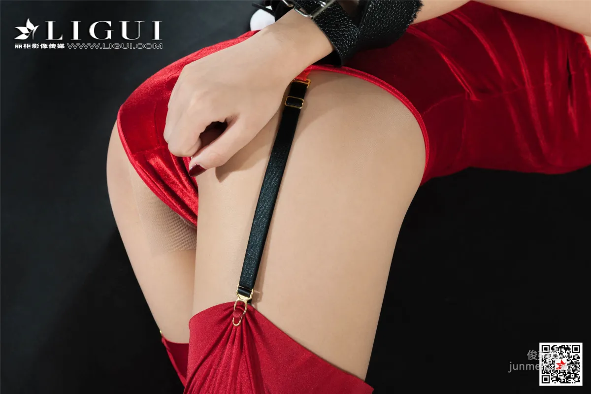 汐汐《黑丝镣铐兔女郎》 [丽柜Ligui] 写真集72