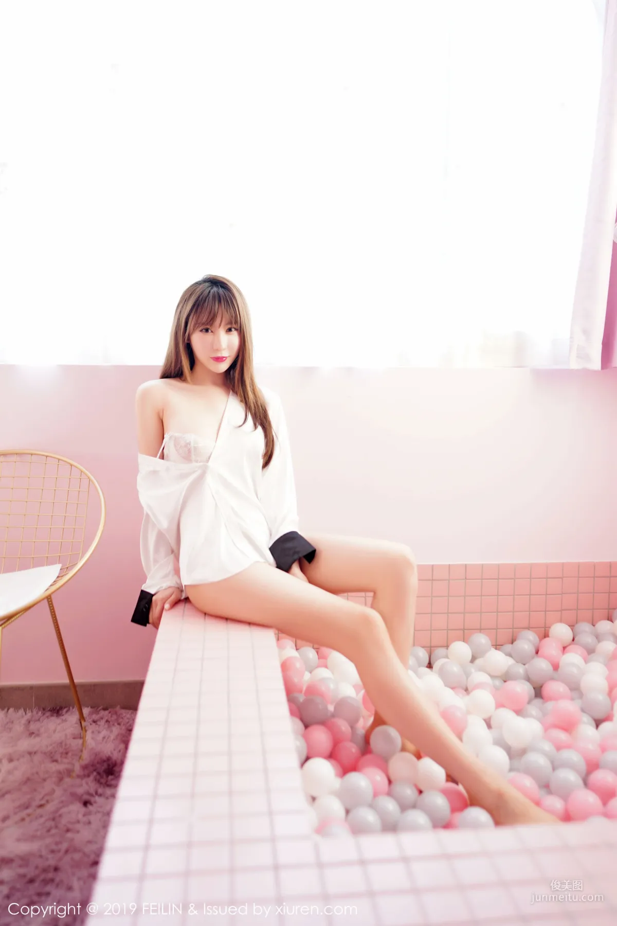 Cheng Zi, Sweet and Beautiful, Slender and Graceful Beauty [FeiLin] VOL.214 Photo Set photo 12