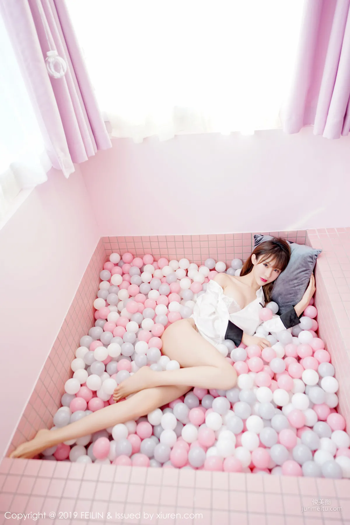 Cheng Zi, Sweet and Beautiful, Slender and Graceful Beauty [FeiLin] VOL.214 Photo Set photo 7