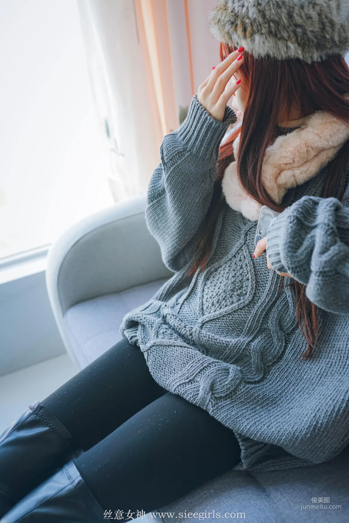 Qianqian, Autumn Not Yet Gone, Winter in Sight Again (Part 2) [SIEE] No.378 Photo Set photo 26