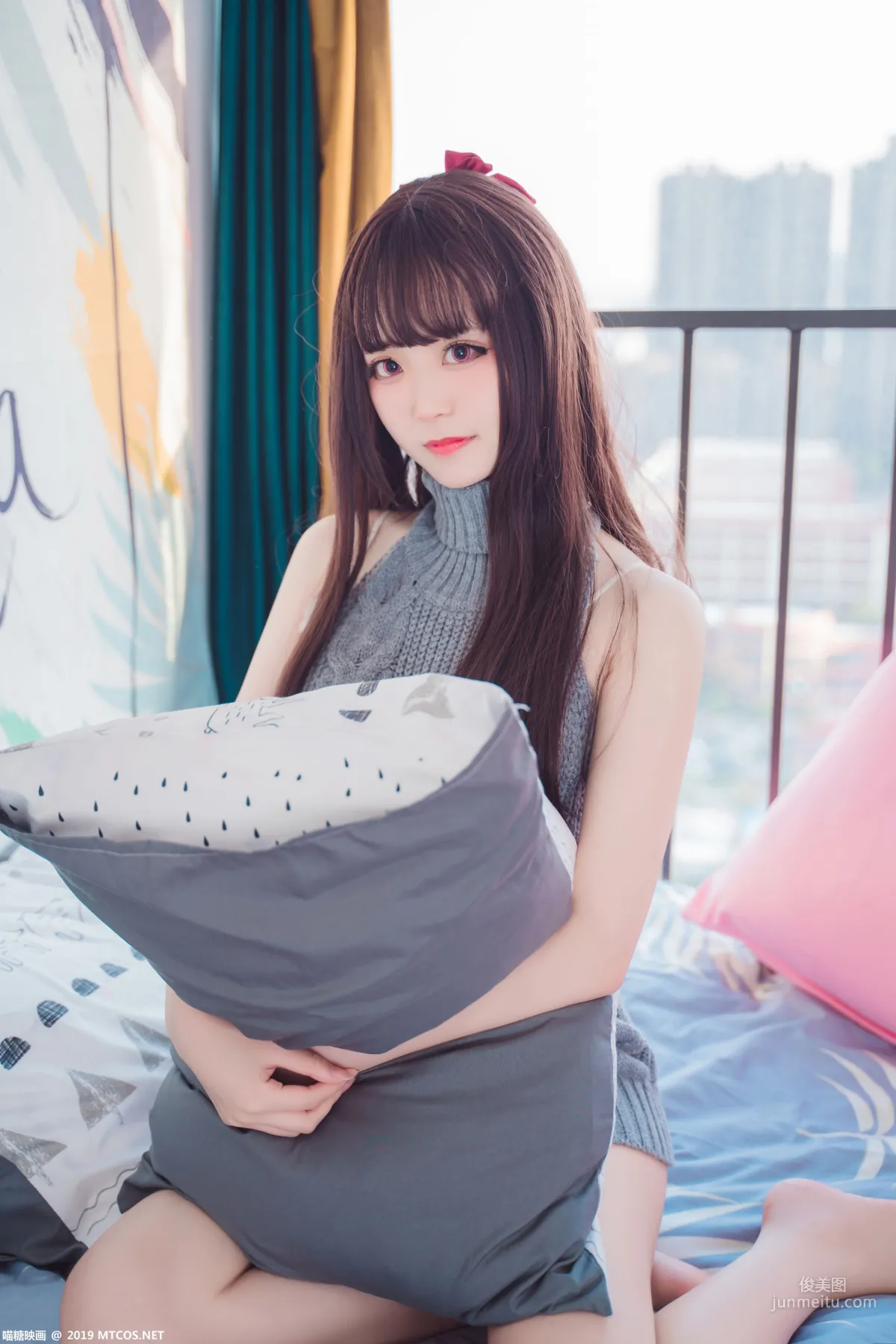 《露背毛衣》 [喵糖映畫] VOL.030 寫真集 24