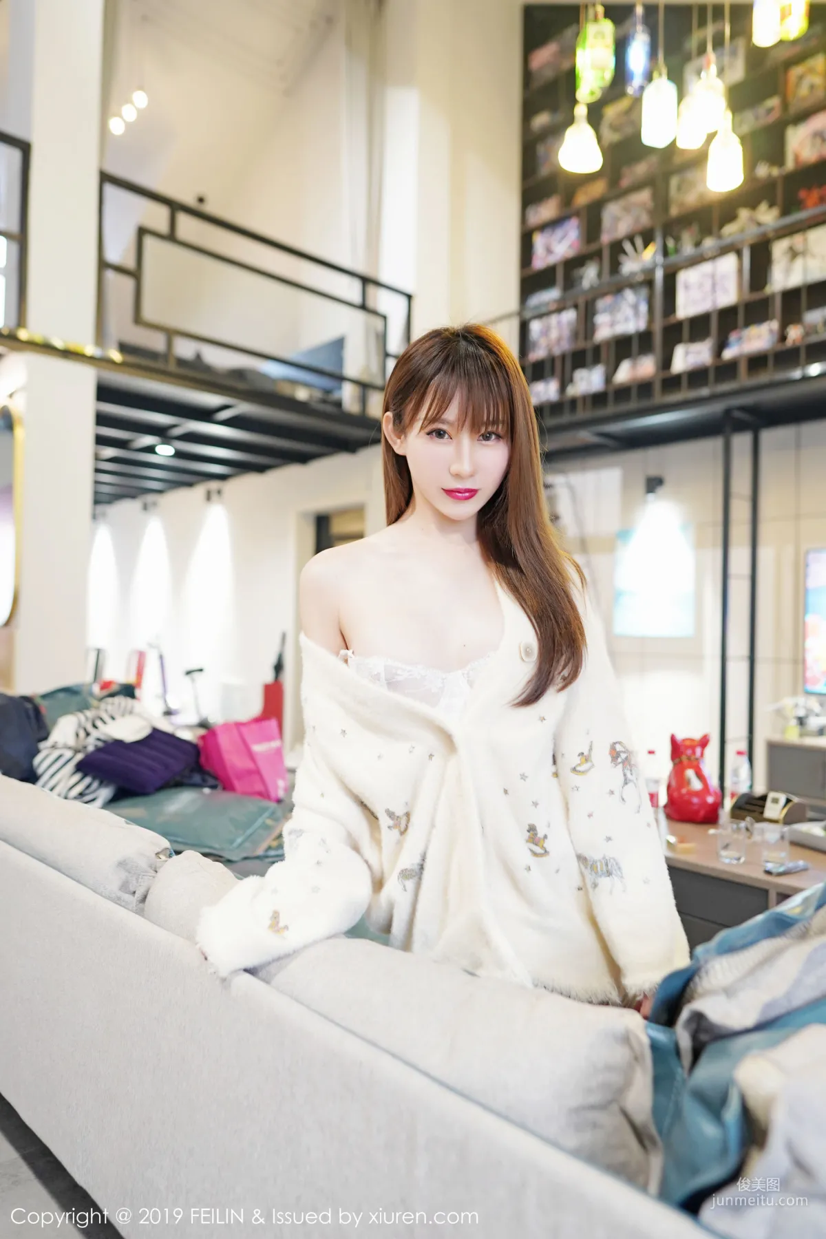 Cheng Zi, Sweet and Beautiful, Slender and Graceful Beauty [FeiLin] VOL.214 Photo Set photo 38