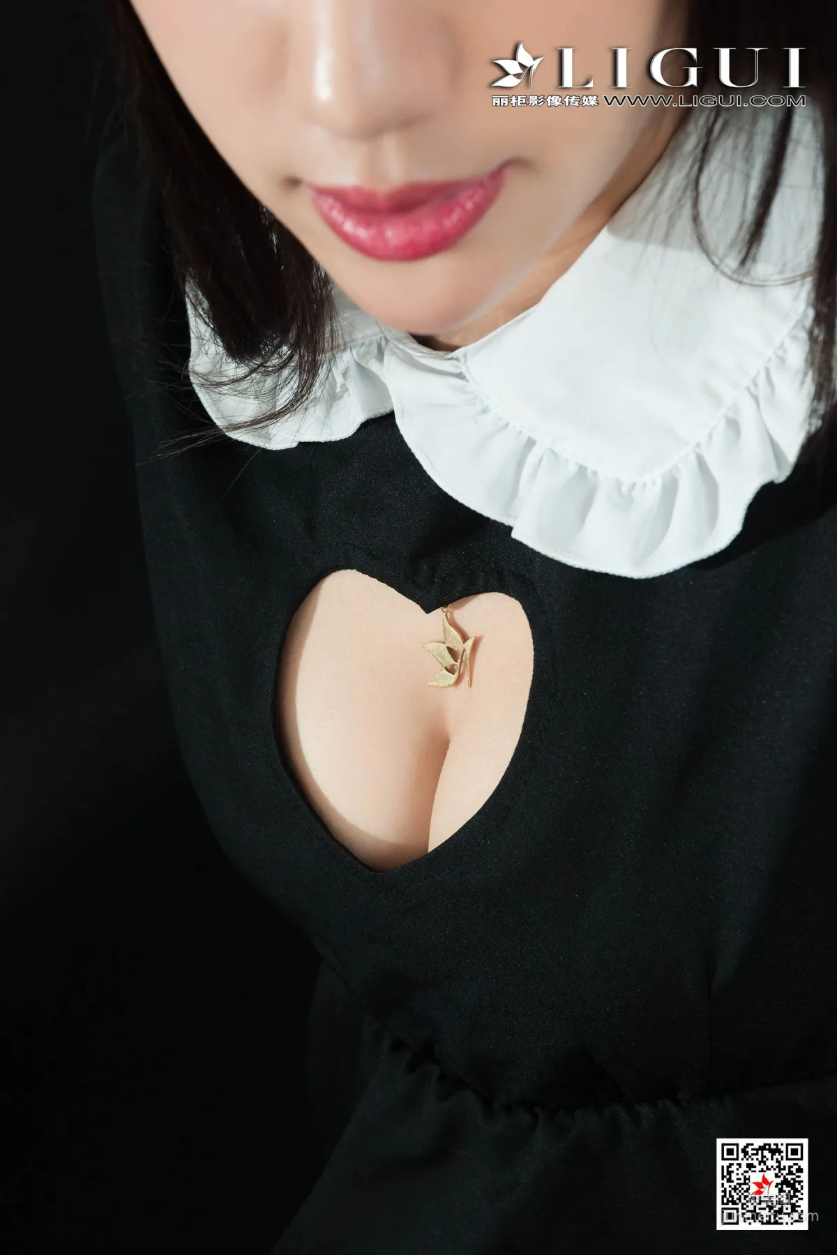 Model 軒軒《連衣裙肉絲高跟》 [麗櫃Ligui] 網絡麗人 寫真集 25