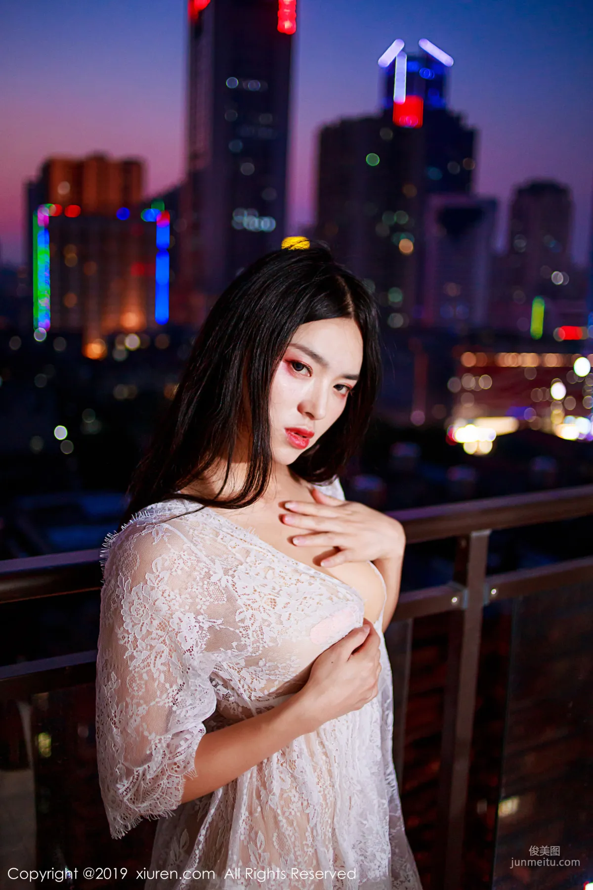 Jin Jingxi "The Exquisite Sexiness of Hollow Out Lingerie" [XiuRen] No.1715 Photo Set photo 1