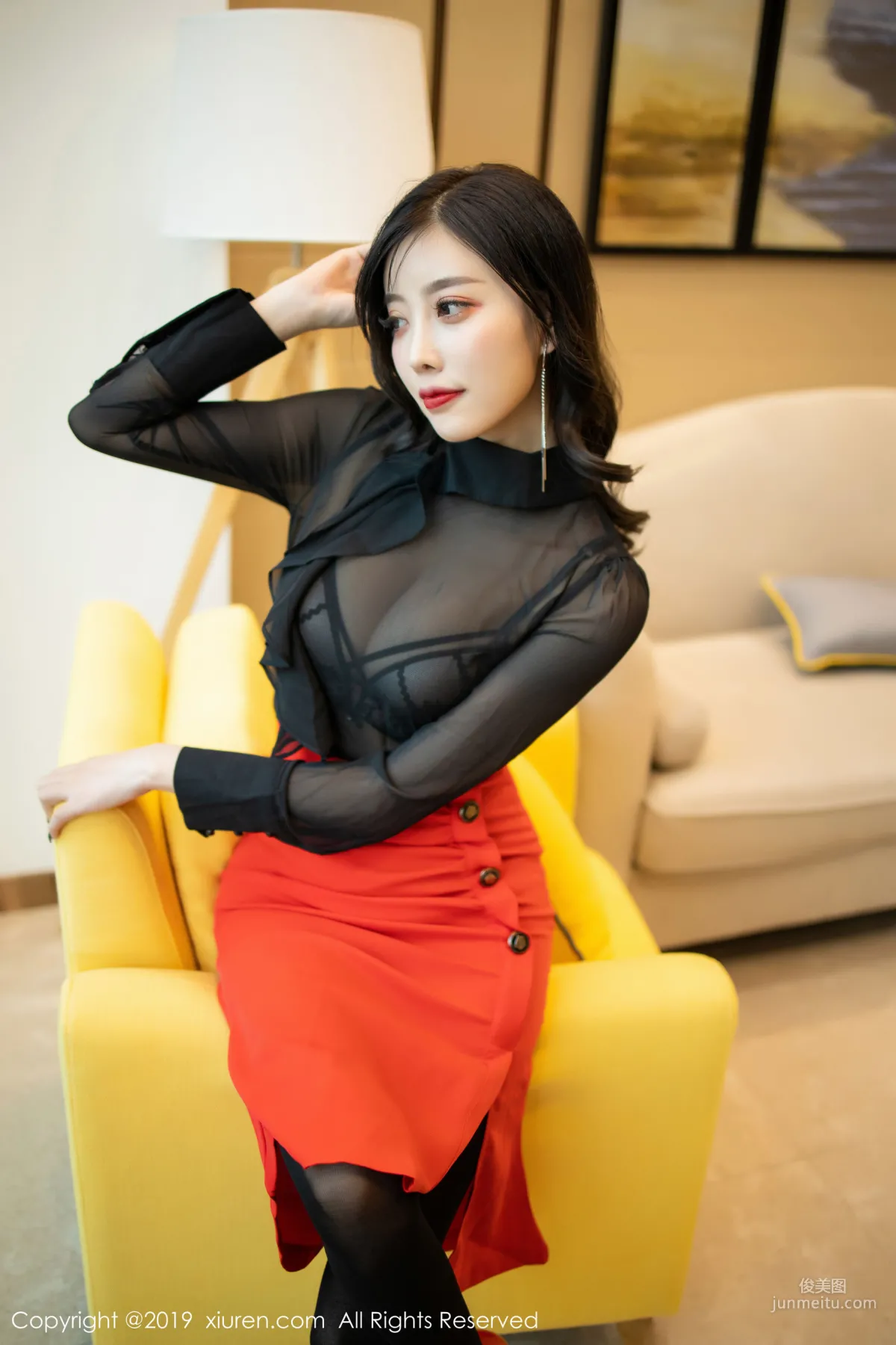 Yang Chenchen sugar, Gorgeous Yet Sexy Lingerie [XiuRen] No.1778 Photo Set photo 3