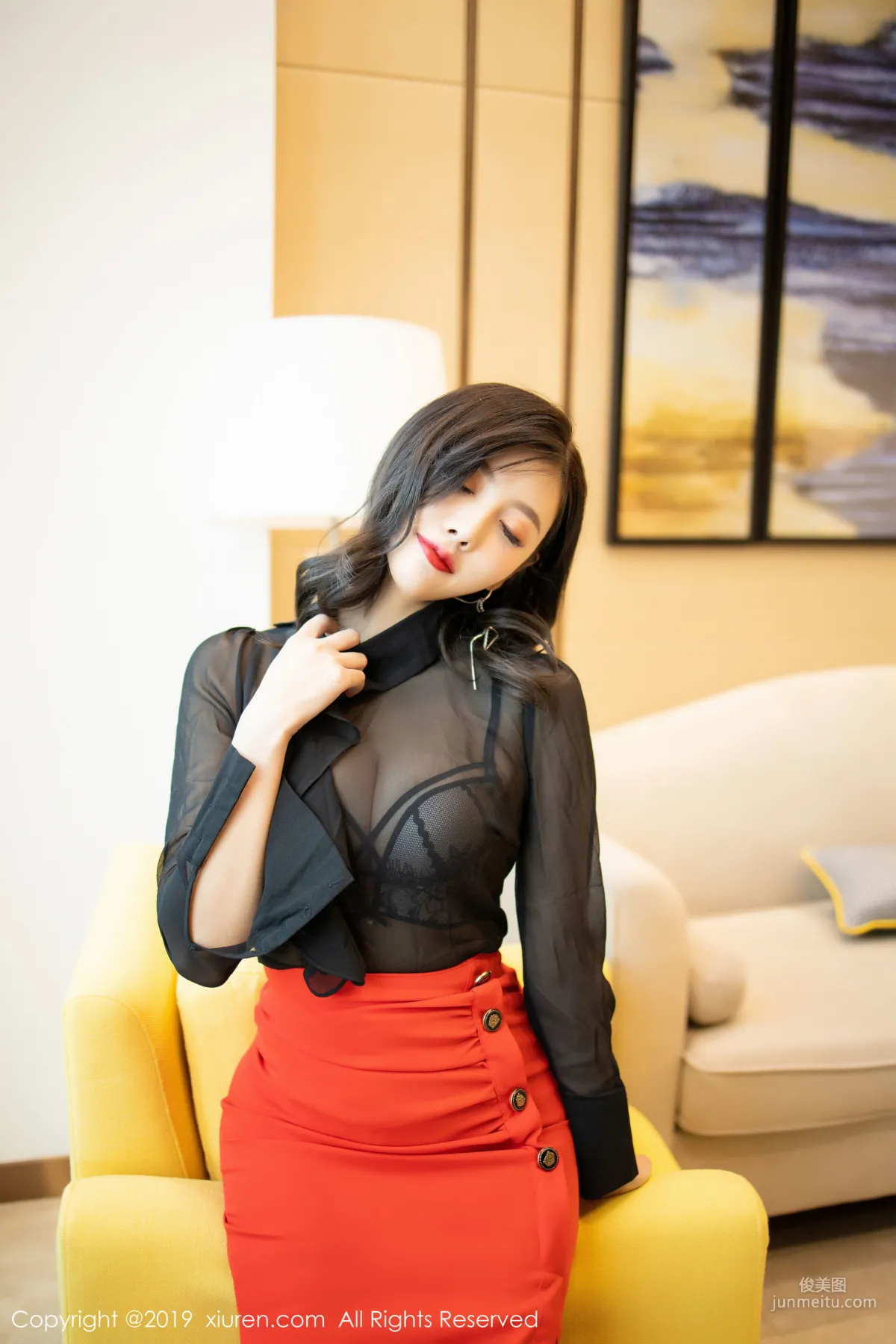 Yang Chenchen sugar, Gorgeous Yet Sexy Lingerie [XiuRen] No.1778 Photo Set photo 56