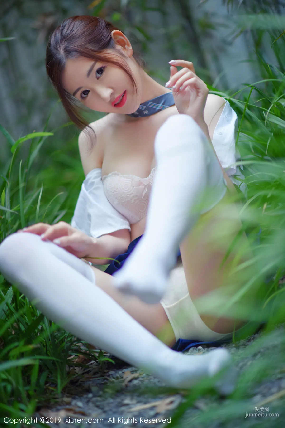 Shen Mengyao, Outdoor Bamboo Forest Shoot [XiuRen] No.1733 Photo Set photo 23