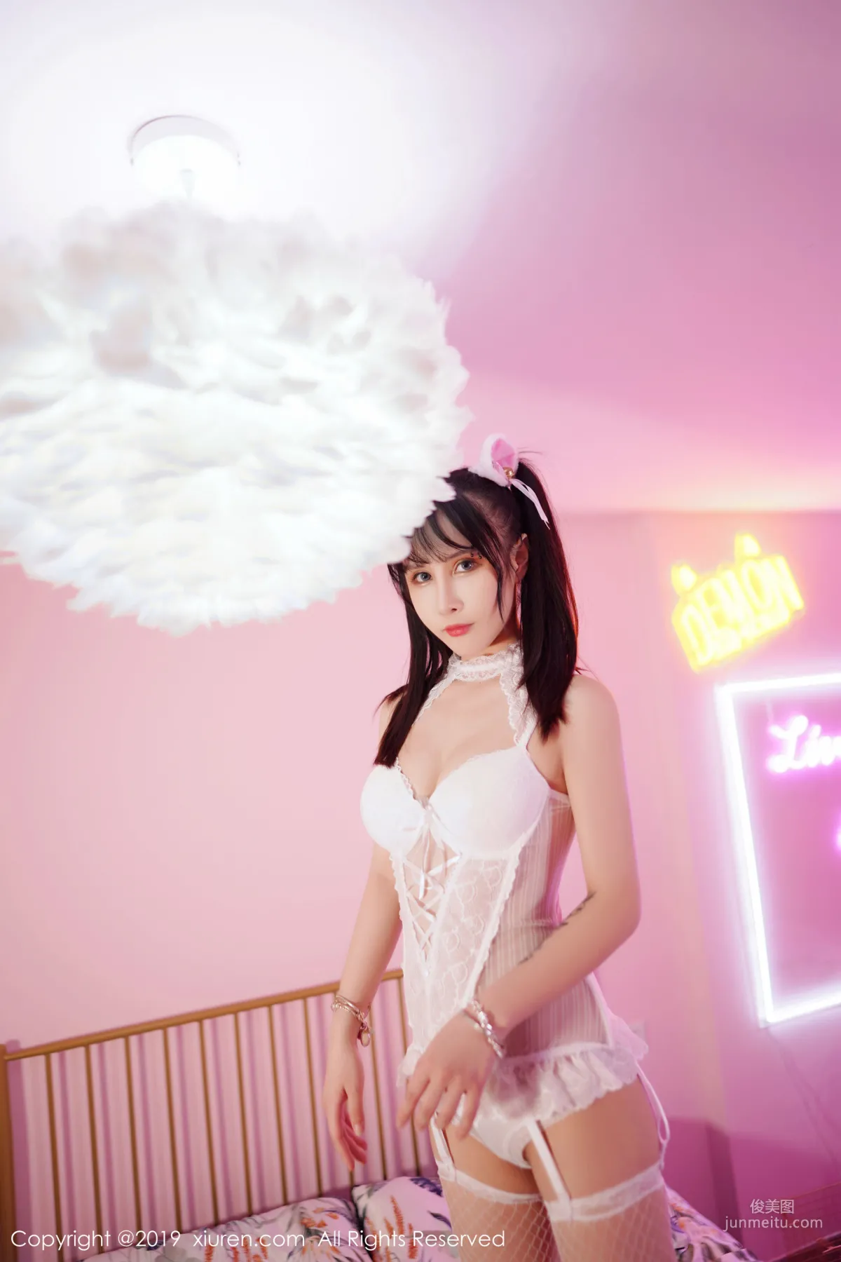 Qiu Shubei "Sexy Mai Shiranui and Cute Cat Ears Series" [XiuRen] No.1798 Photo Set photo 28